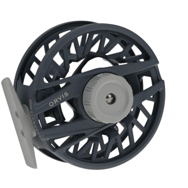 clear fly reel Orvis Clearwater & Spools 3 PACK IV / Charcoal 10.8 ounces 4.5in inch diameter full Lock Fly Reel Clear Spool