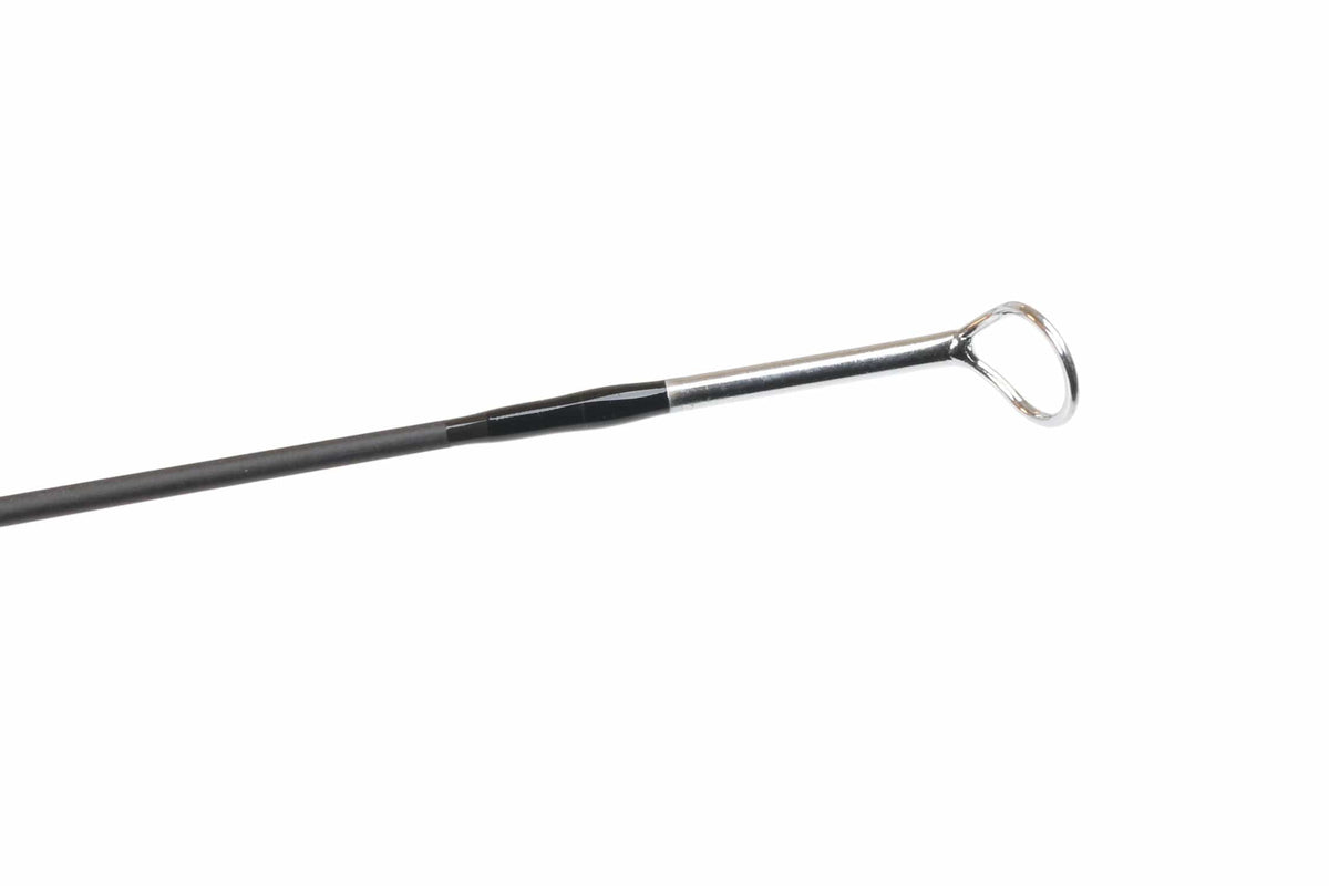 Orvis Helios 4 graphite fly rod tip with matte black blank and chrome guide ring