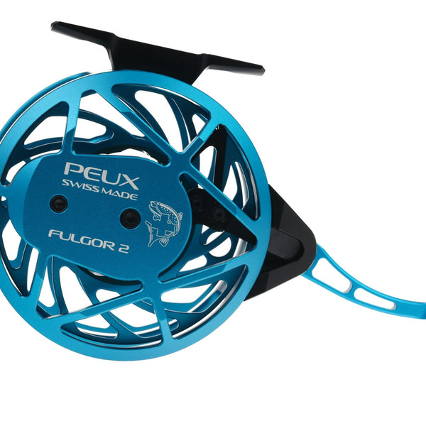 blue grren teal fly reel Peux Fulgor Mini sponge filter Can be converted to fishing pole and gun Model:TE-S-6101L