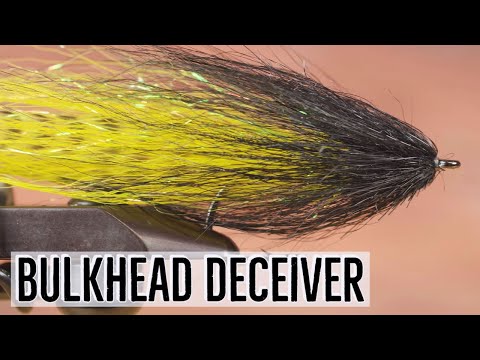 Bob Popovics Bulkhead Deceiver Fly Pattern, tutorial video by Trident Fly Fishing