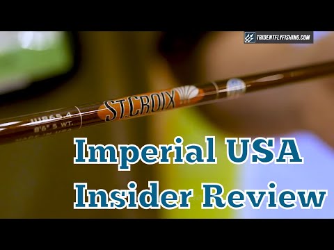 St. Croix Imperial USA Fly Rod, Dan Johnston Insider Review video by Trident Fly Fishing