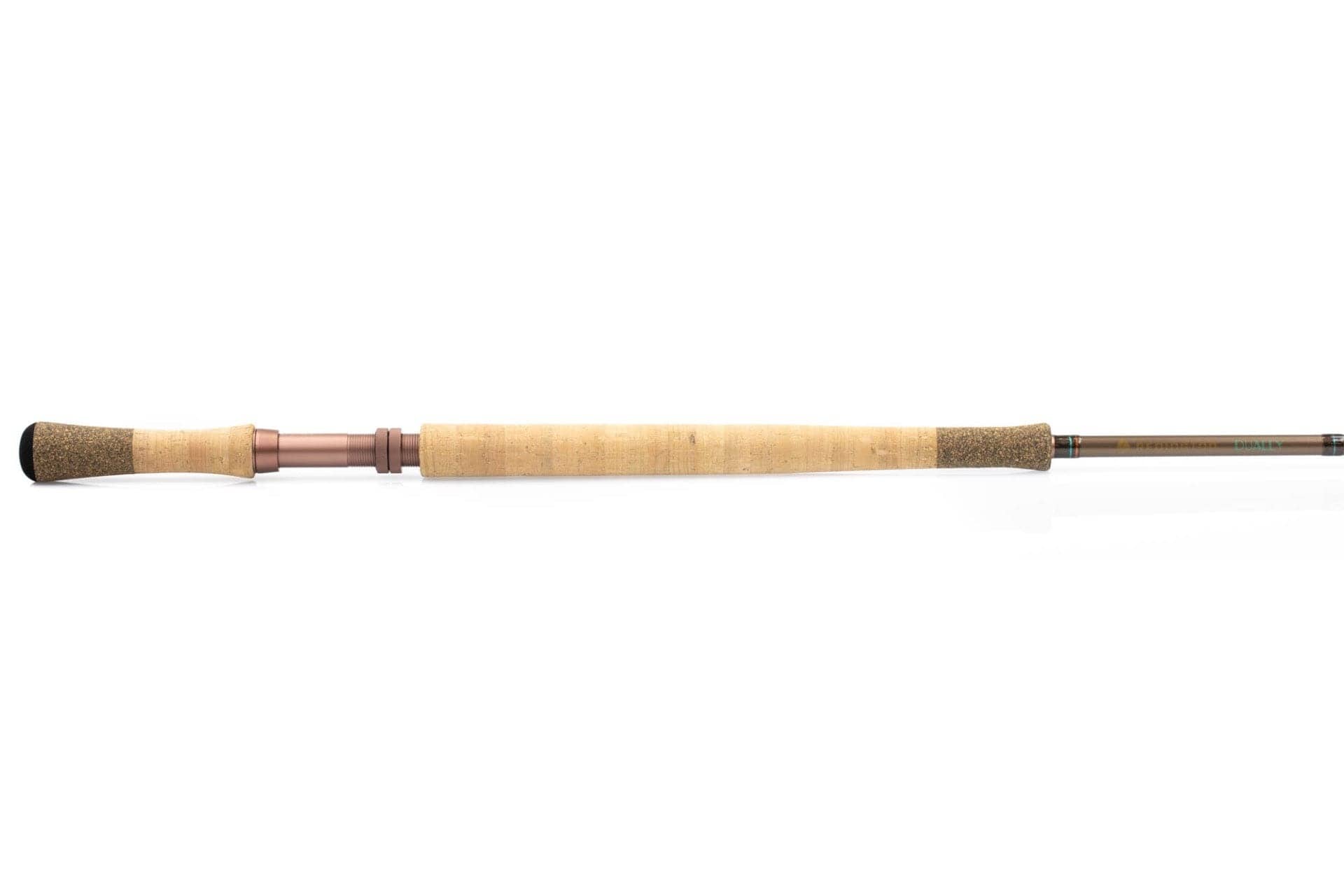 Redington Dually Spey & Switch fly rod with natural cork grip, bronze reel seat and olive-brown blank
