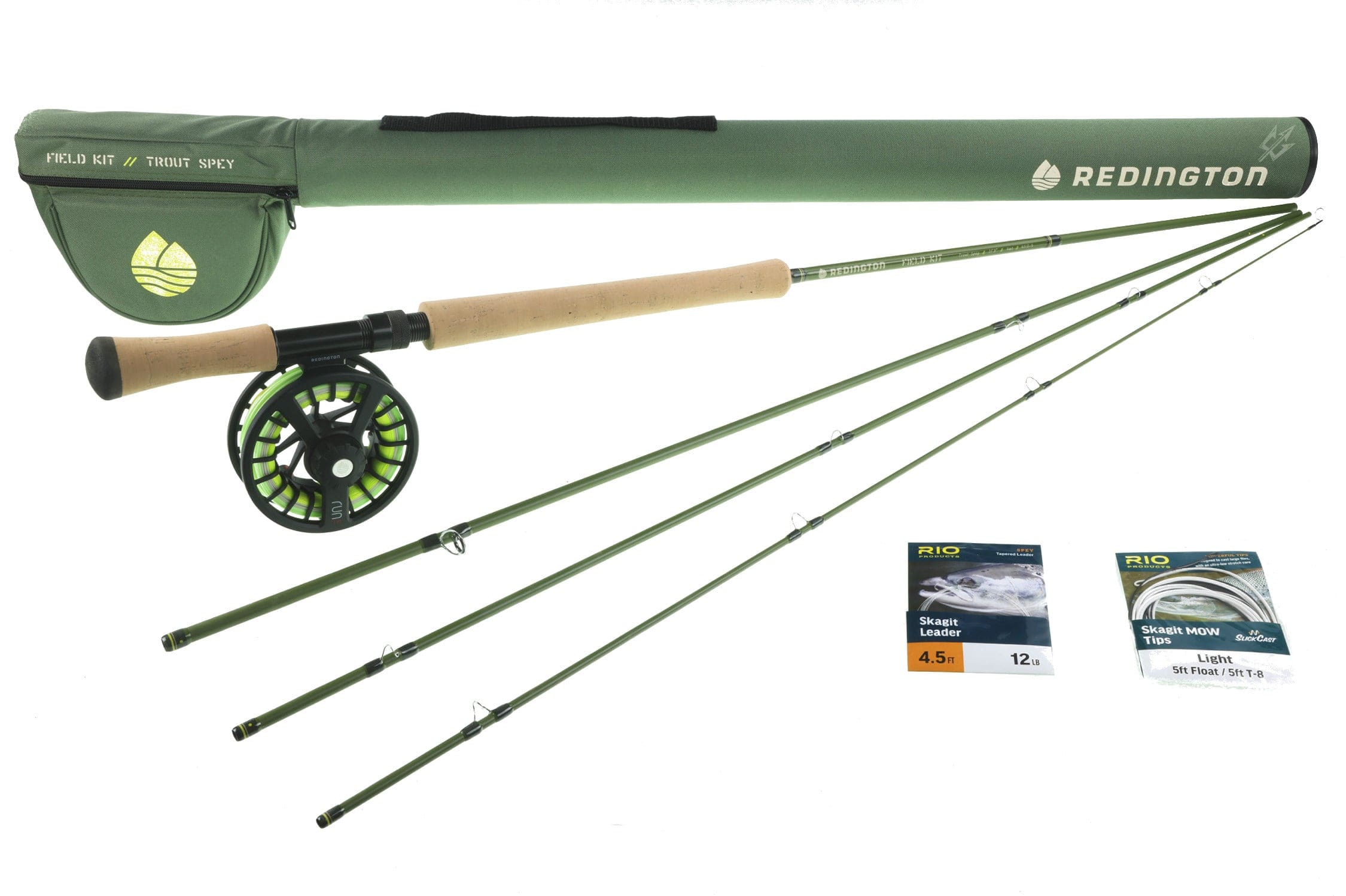 Redington Trout Spey Field Kit Fly Rod Outfit Trident Fly Fishing