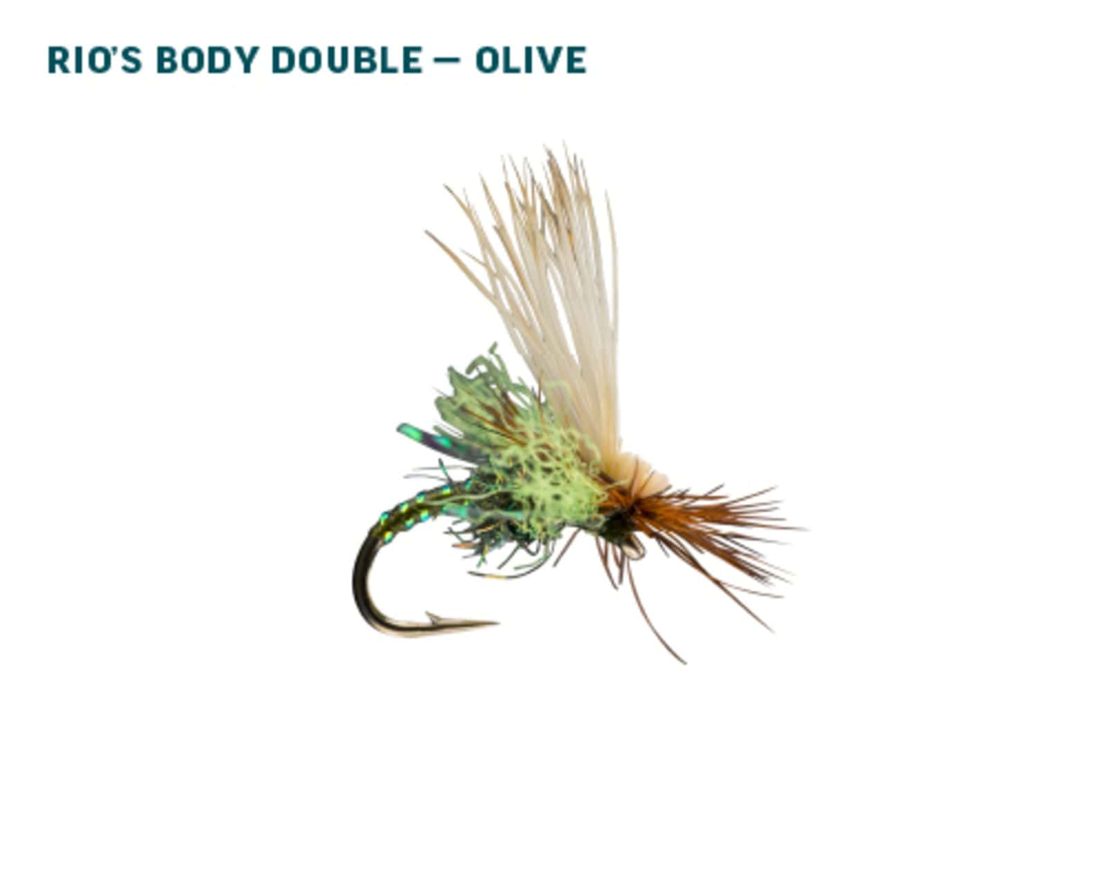 Rio Olive Caddis Dry Fly Assortment