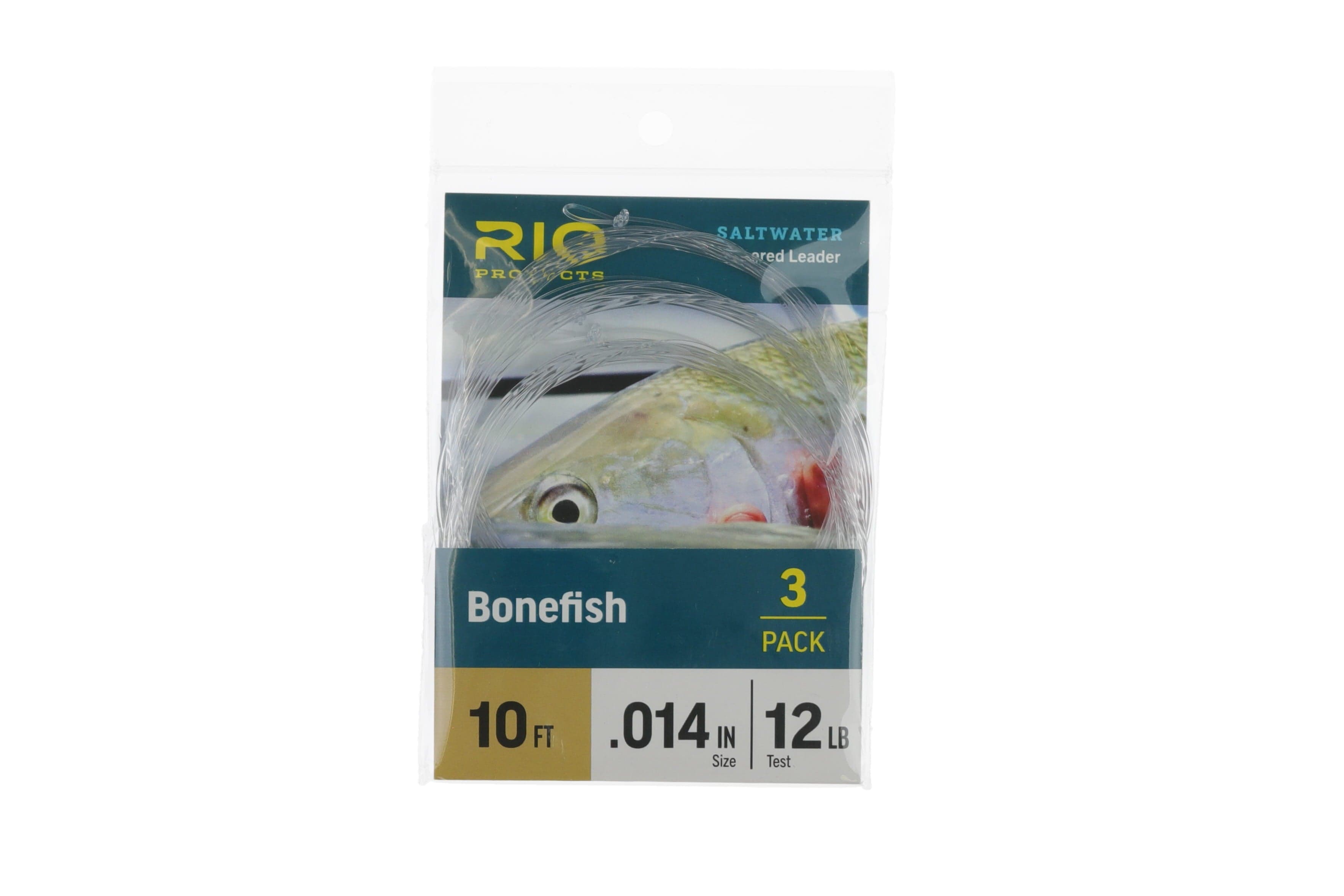 Rio Bonefish Leader - 3 Pack