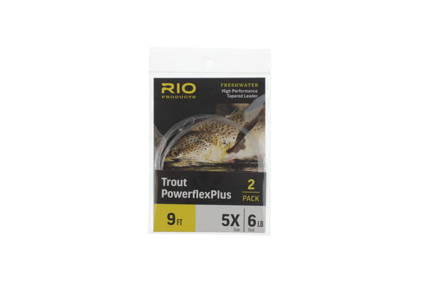 Rio Powerflex Plus Leaders 2-Pack