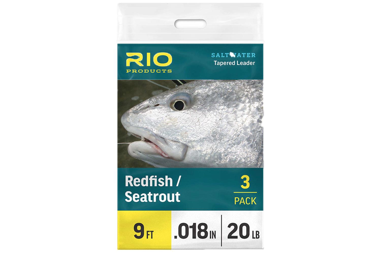Rio Redfish/Seatrout Leader 3-Pack