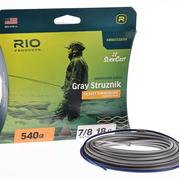 RIO SKAGIT TIMBERLINE 580GR フライライン　スカジット Rio Ambassador Series - Gary Struznik Skagit Timberline Fly Line