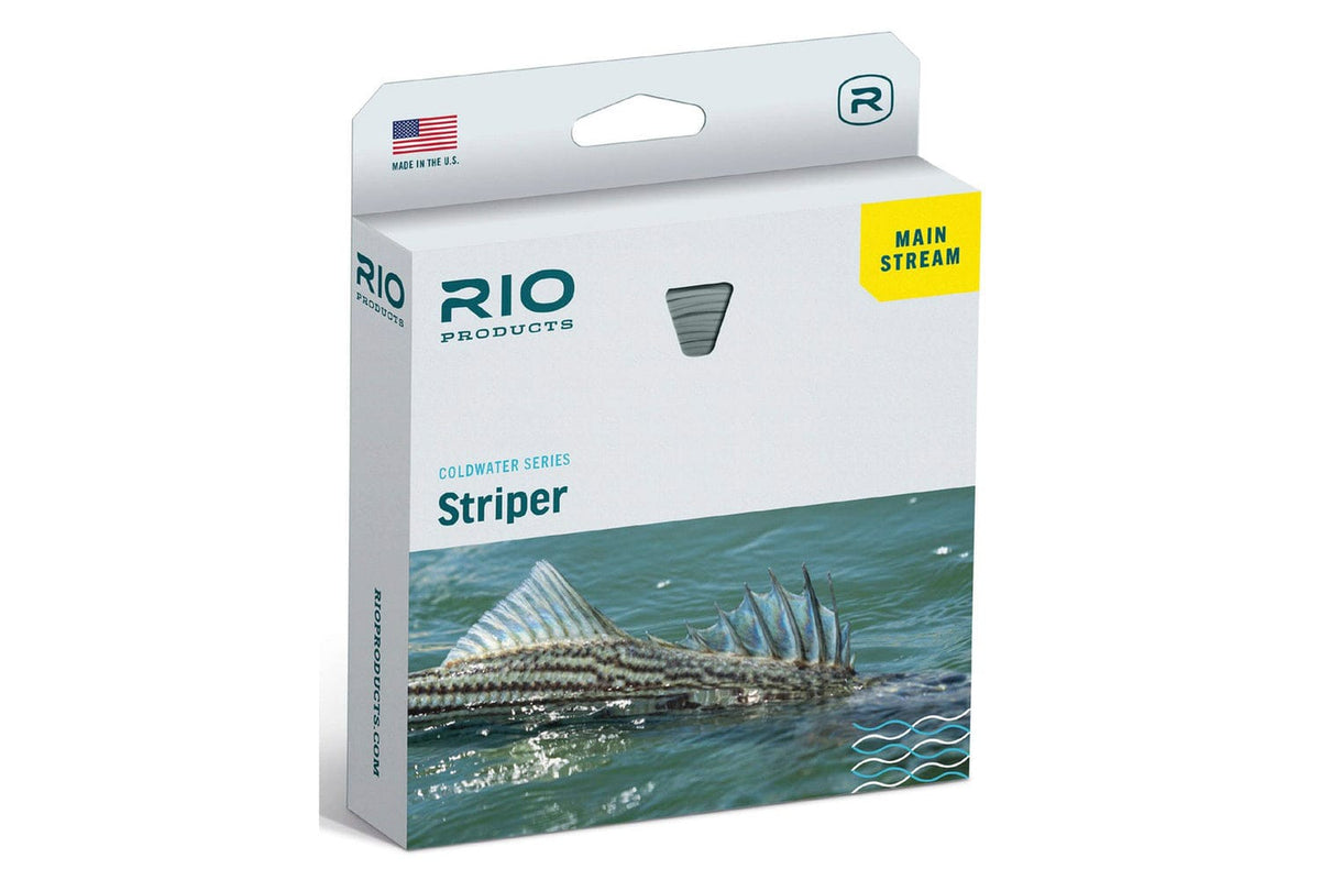 RIO Products Mainstream Ligne de pêche à la mouche flottante en eau salée, lancer facile pour tout pêcheur ciblant les poissons, permis, tarpon et autres espèces, bleu, 12 W RIO Products Mainstream Ligne de pêche à la mouche flottante en eau salée, lancer facile pour tout pêcheur ciblant les poissons, permis, tarpon et autres espèces, bleu, 12 W