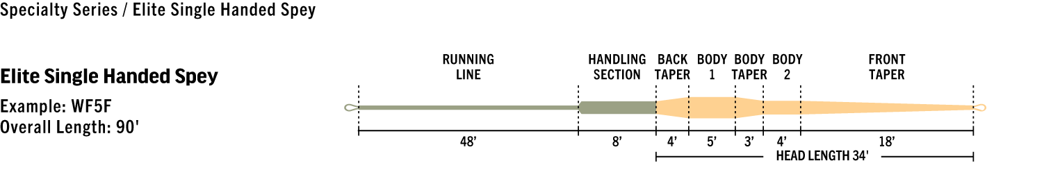 Rio Single-Hand Spey Elite Fly Line | Trident Fly Fishing