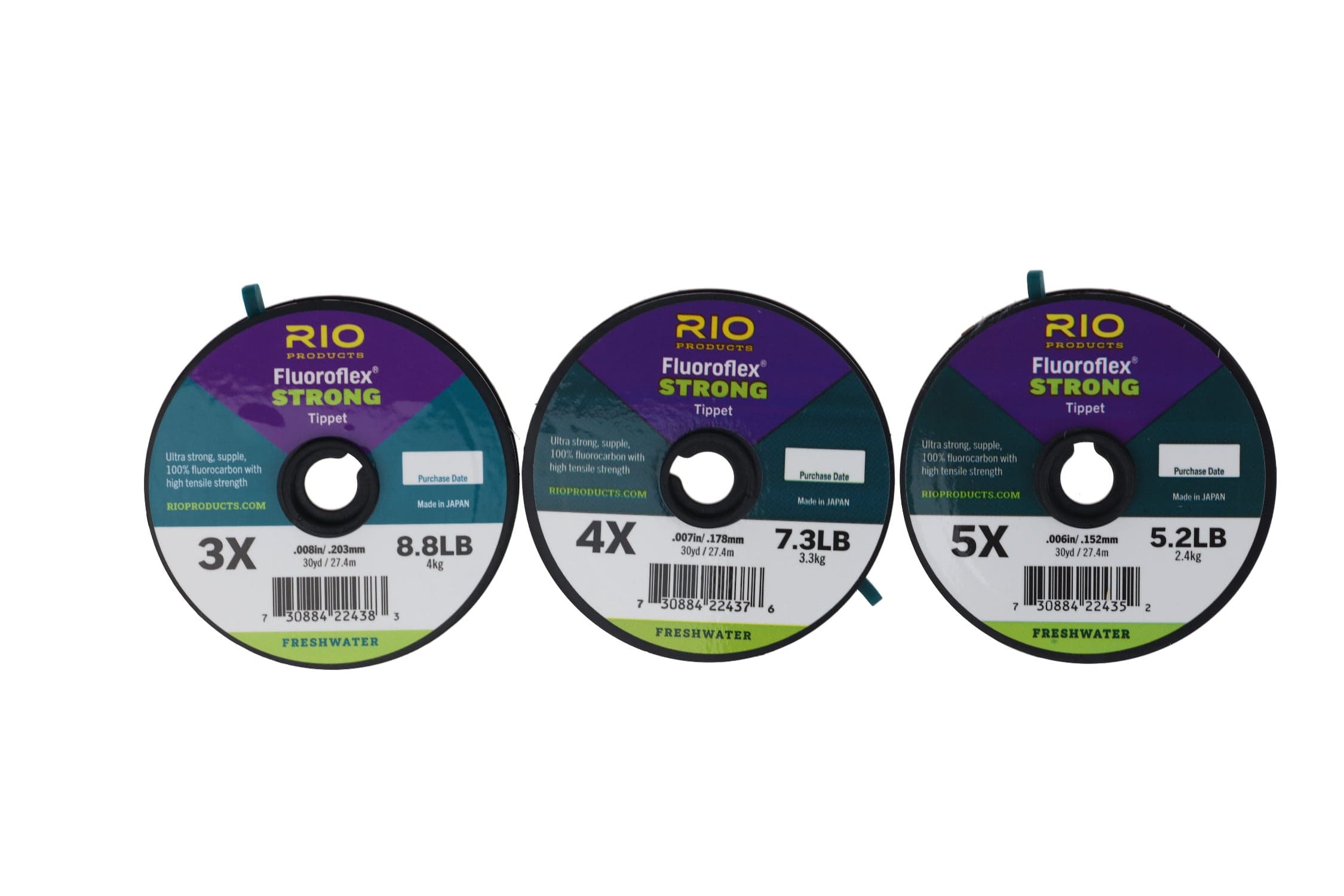 Rio Fluoroflex Strong Tippet 3-Pack