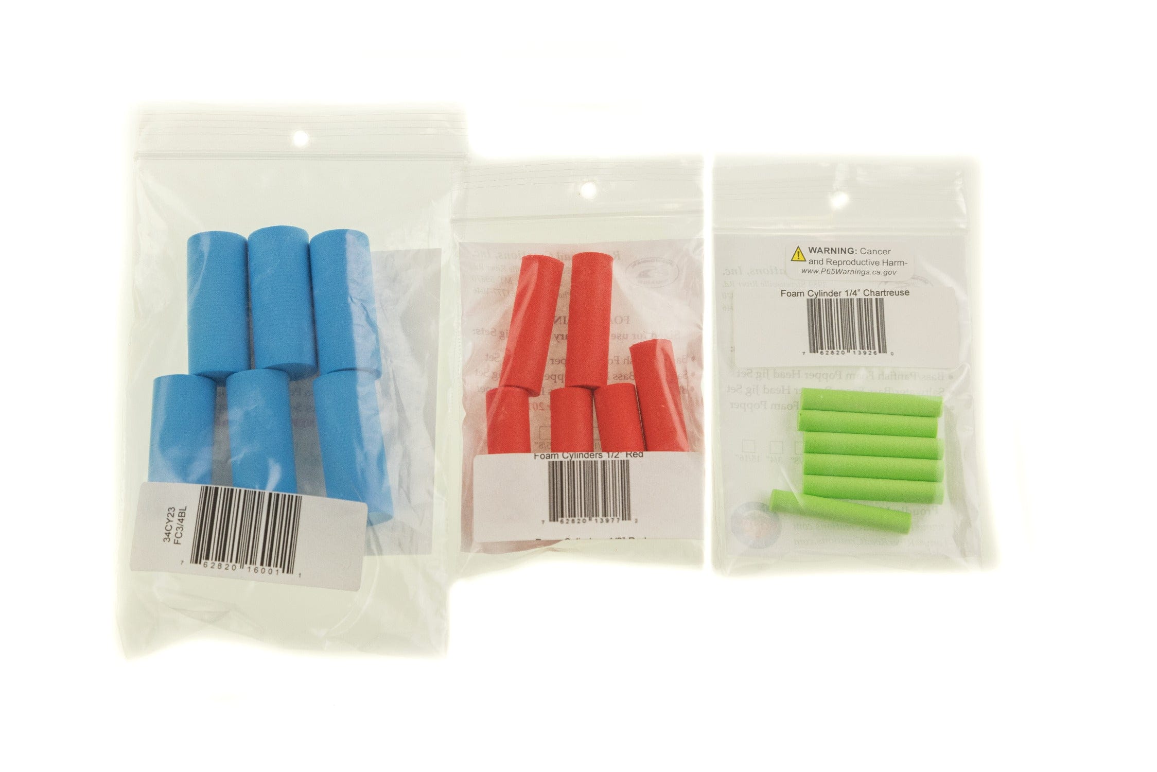 River Road Foam Cylinders