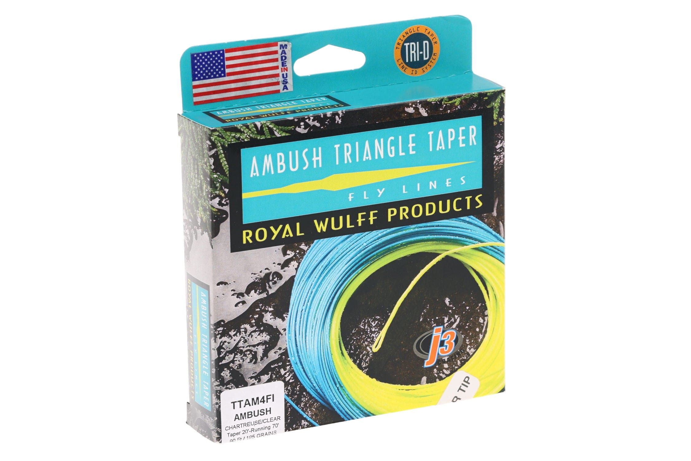 フライライン  Wulff Ambush Floating #4 Royal Wulff Ambush Floating Fly Line | Trident Fly Fishing