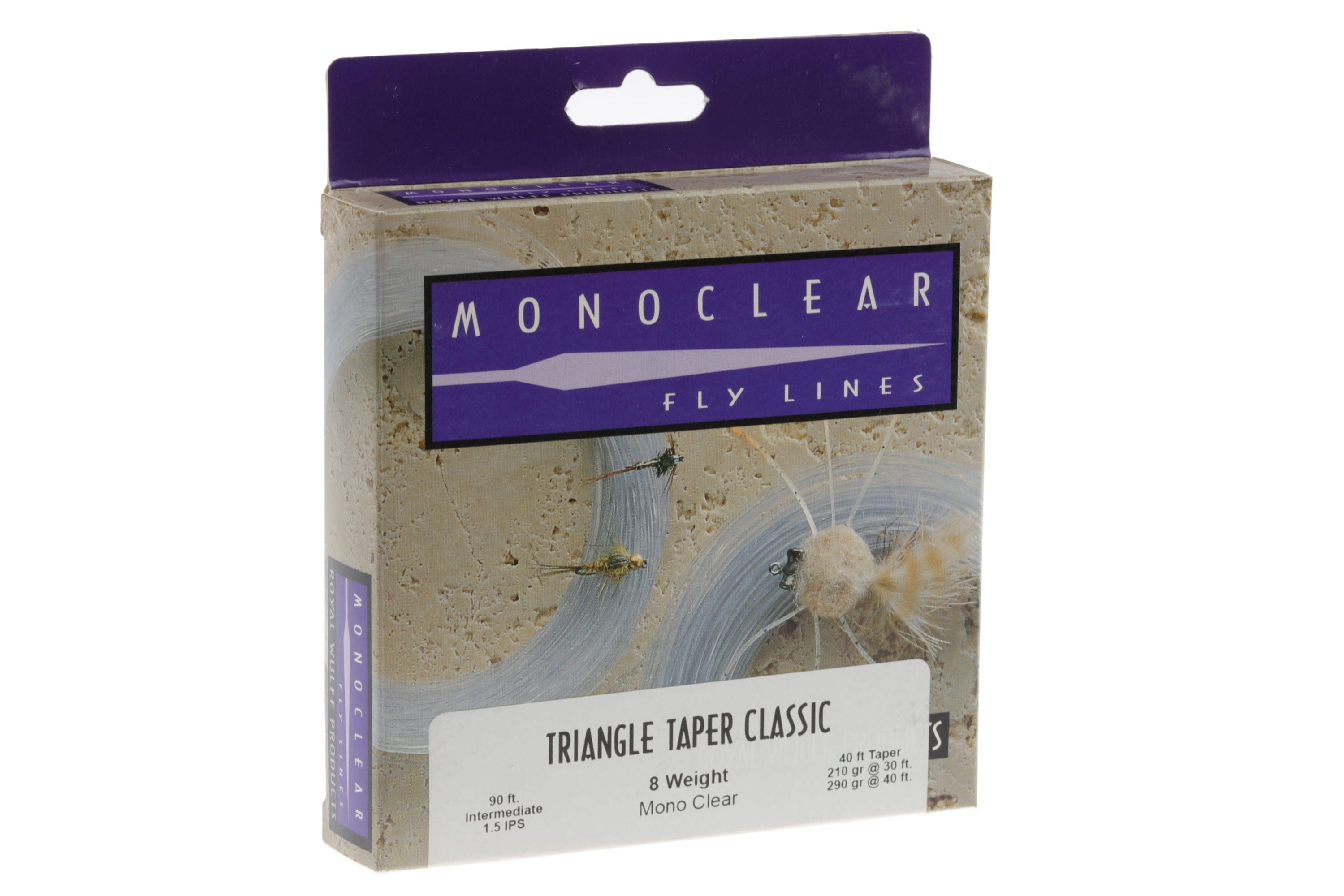 Royal Wulff Triangle Taper Cold Salt Mono Clear Fly Line