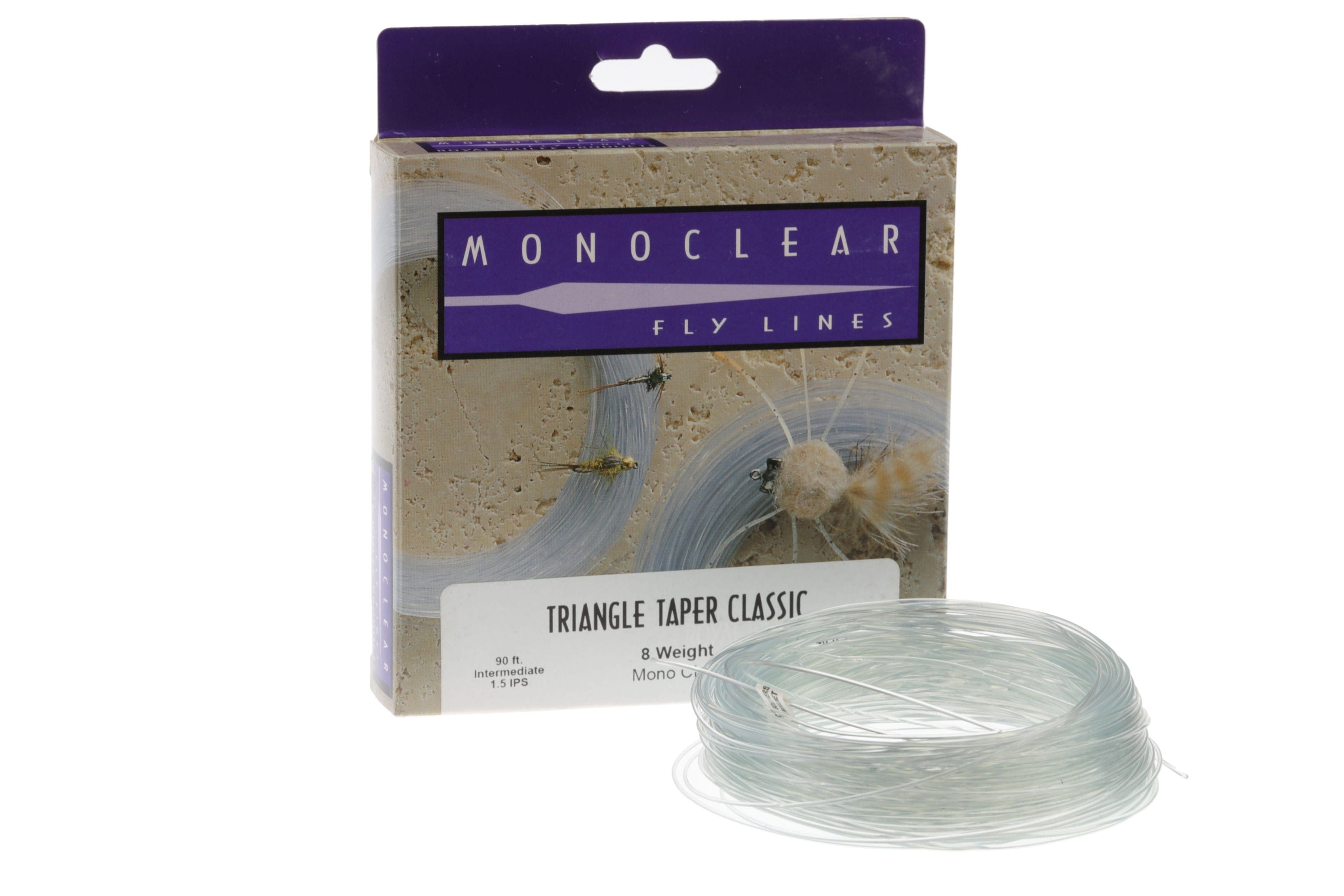 Royal Wulff Triangle Taper Cold Salt Mono Clear Fly Line | Trident Fly ...