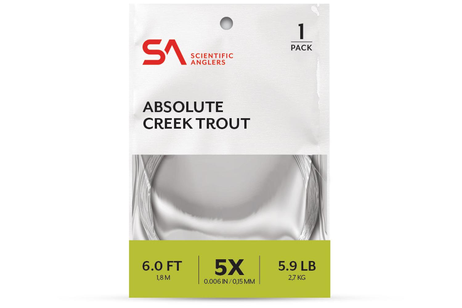 Scientific Anglers Absolute Creek Trout Leader