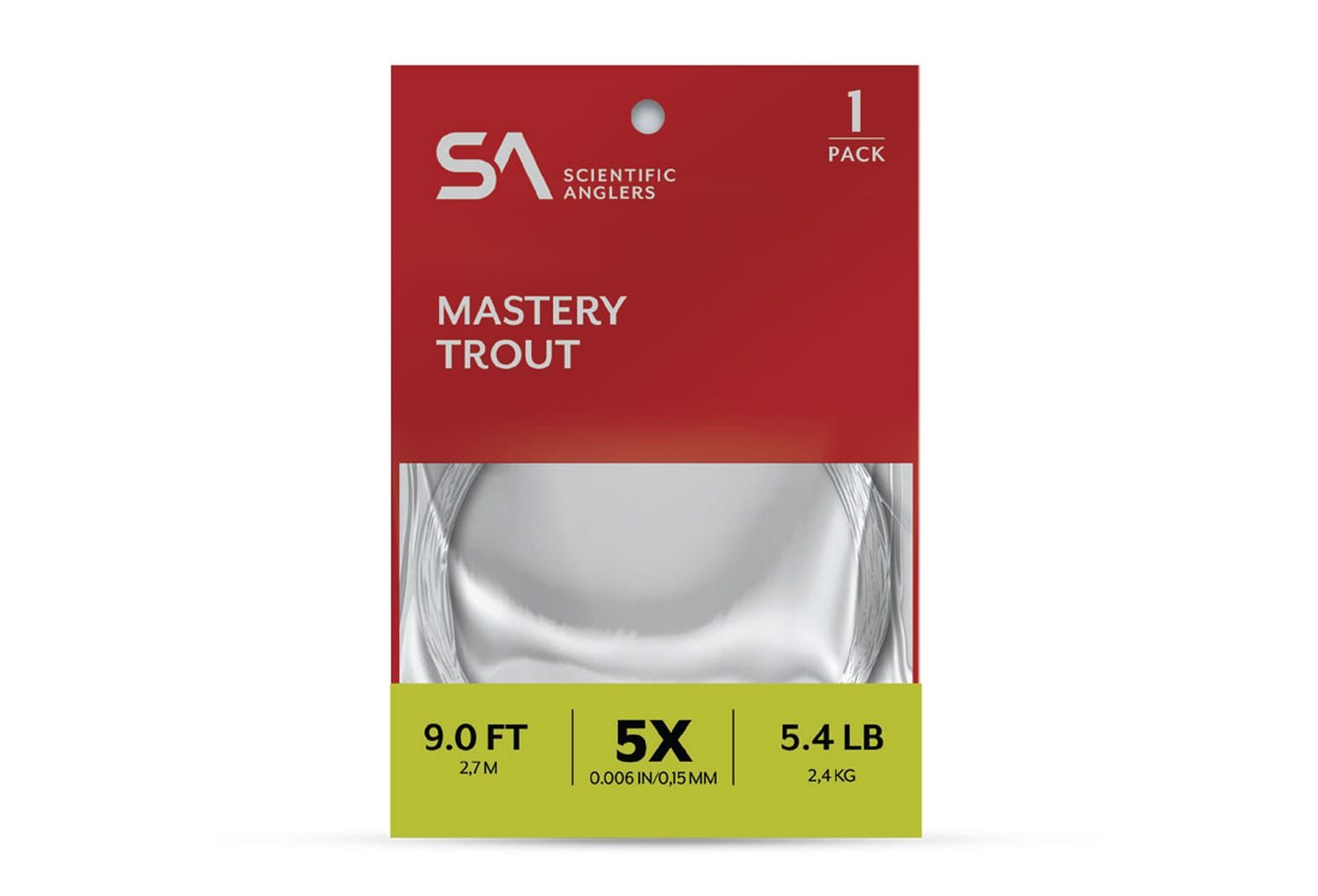 Scientific Anglers Mastery Trout Leader 3-Pack