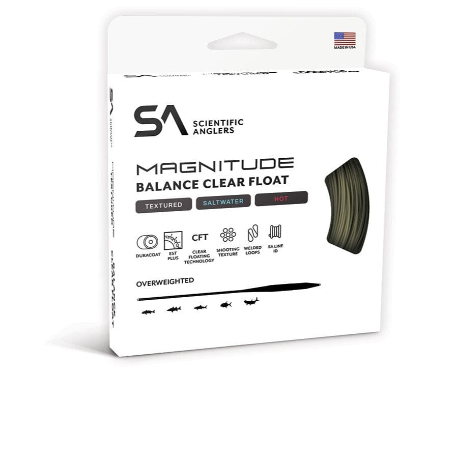 Scientific Anglers Magnitude Textured Balance Clear Float Fly Line