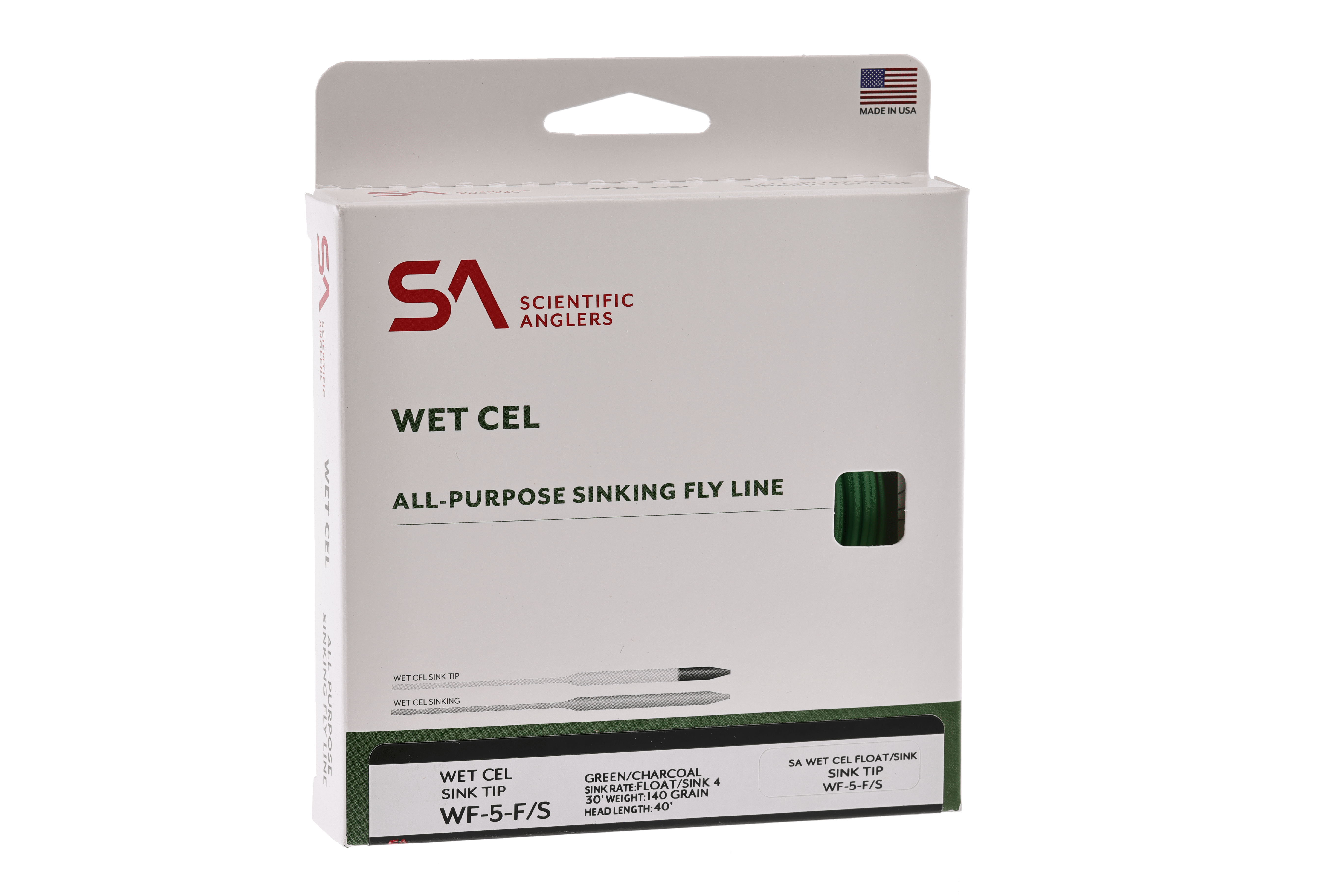 Scientific Anglers WetCel SInking General Purpose Fly Line