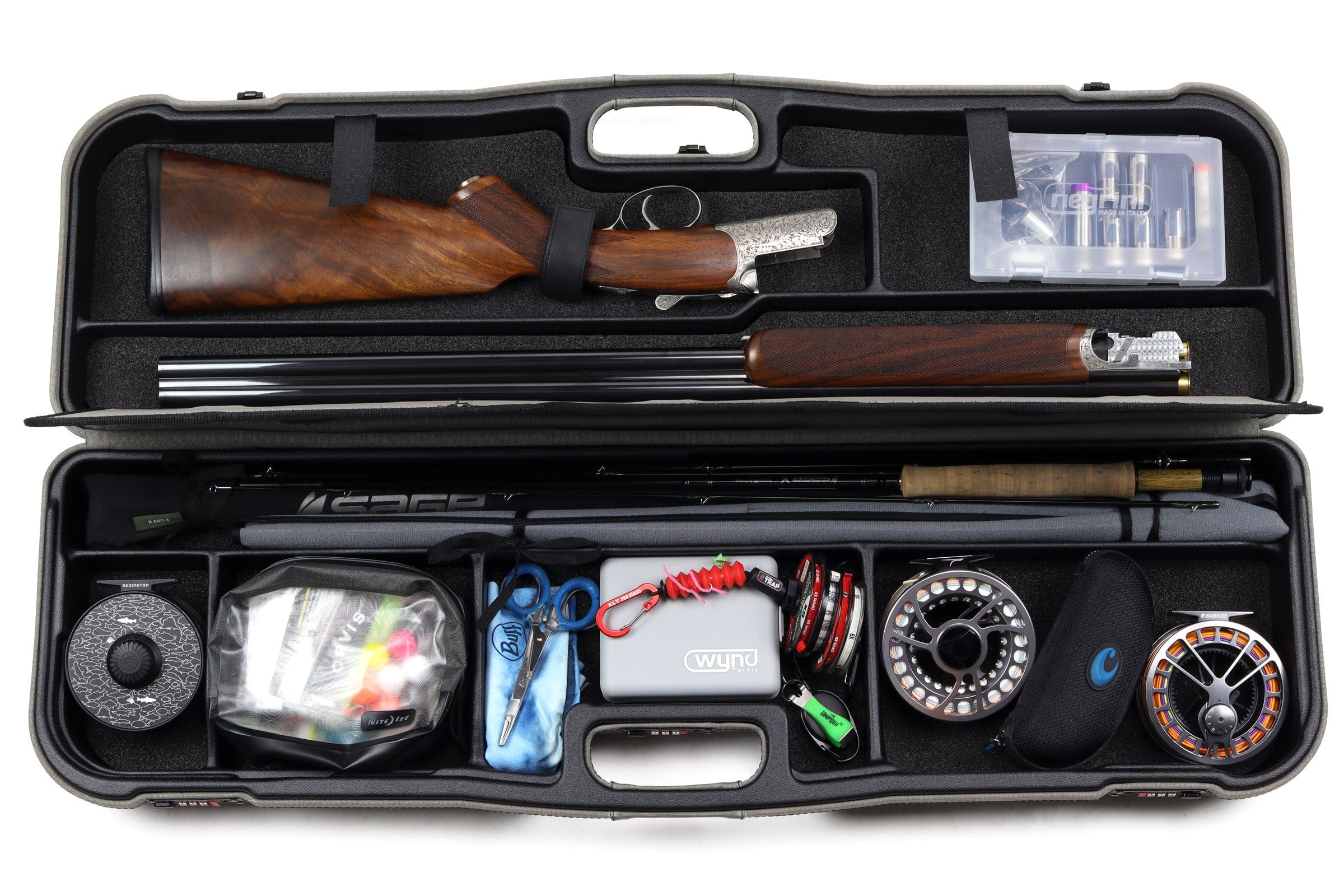 Sea Run Cast & Blast Fly Fishing Rod & Reel Travel Case