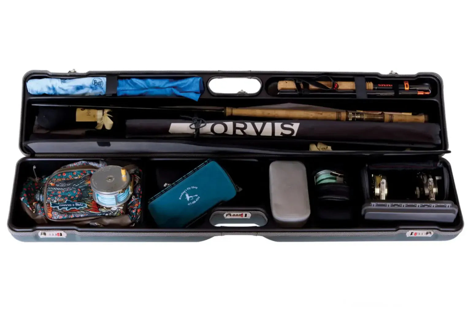 Sea Run SPEY Travel Locker Fly Fishing Rod & Reel Travel Case