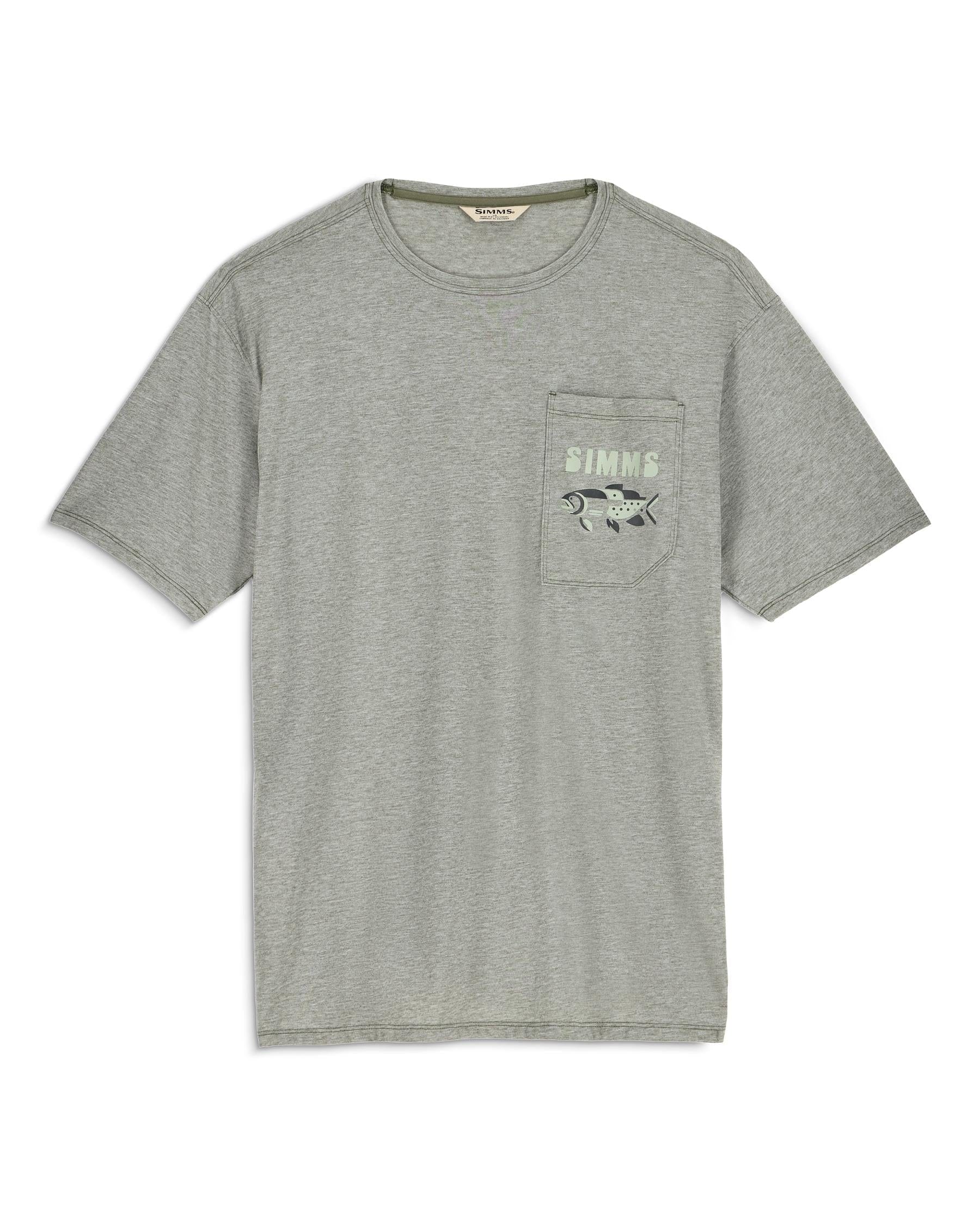 Simms Men's Harbor Lightweight Pocket T-Shirt