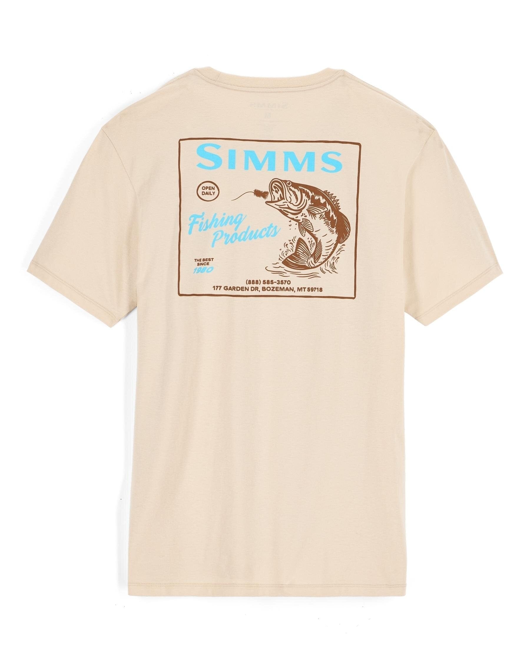 Simms Men's Locals Bass Shop T-Shirt