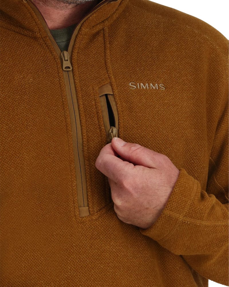 Simms Rivershed Half Zip Fleece Jacket