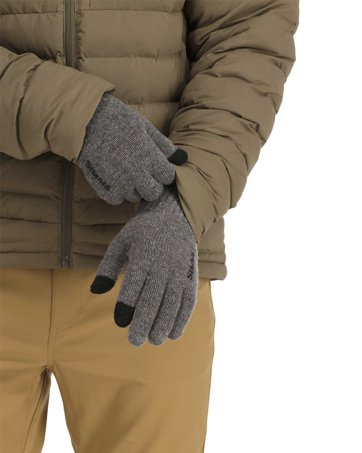 Simms Wool Full Finger Glove