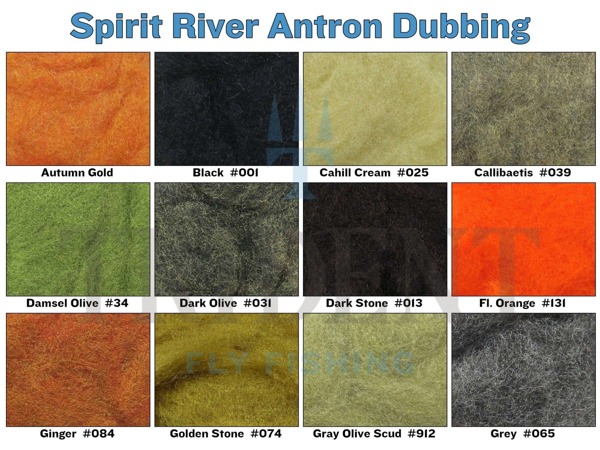 Spirit River Antron Dubbing