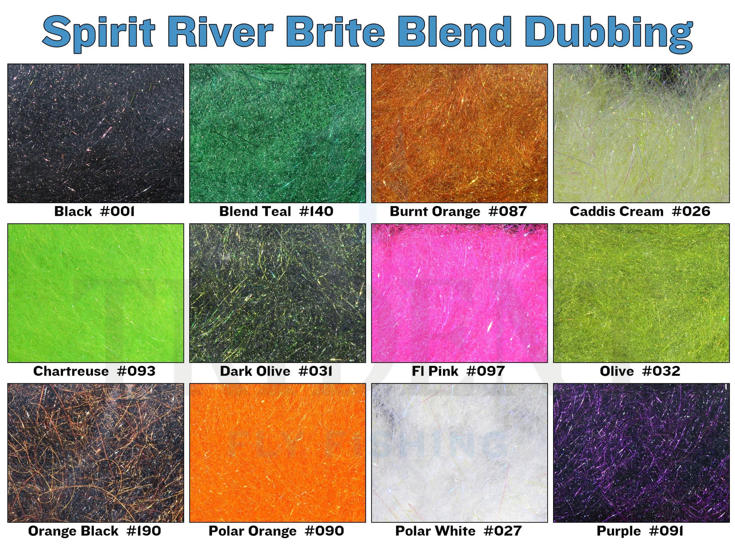 Spirit River Brite Blend Dubbing