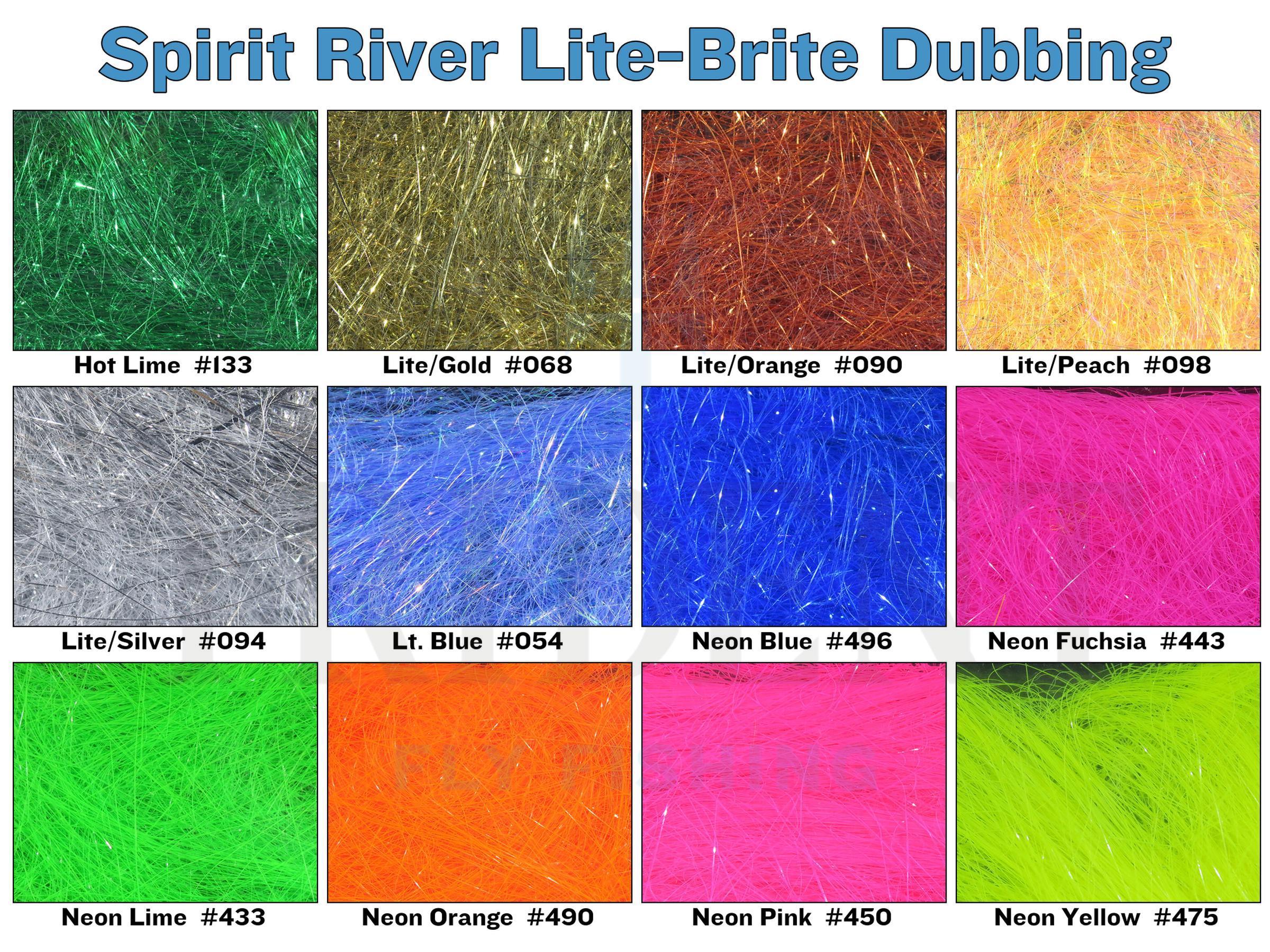 Spirit River Lite-Brite Dubbing