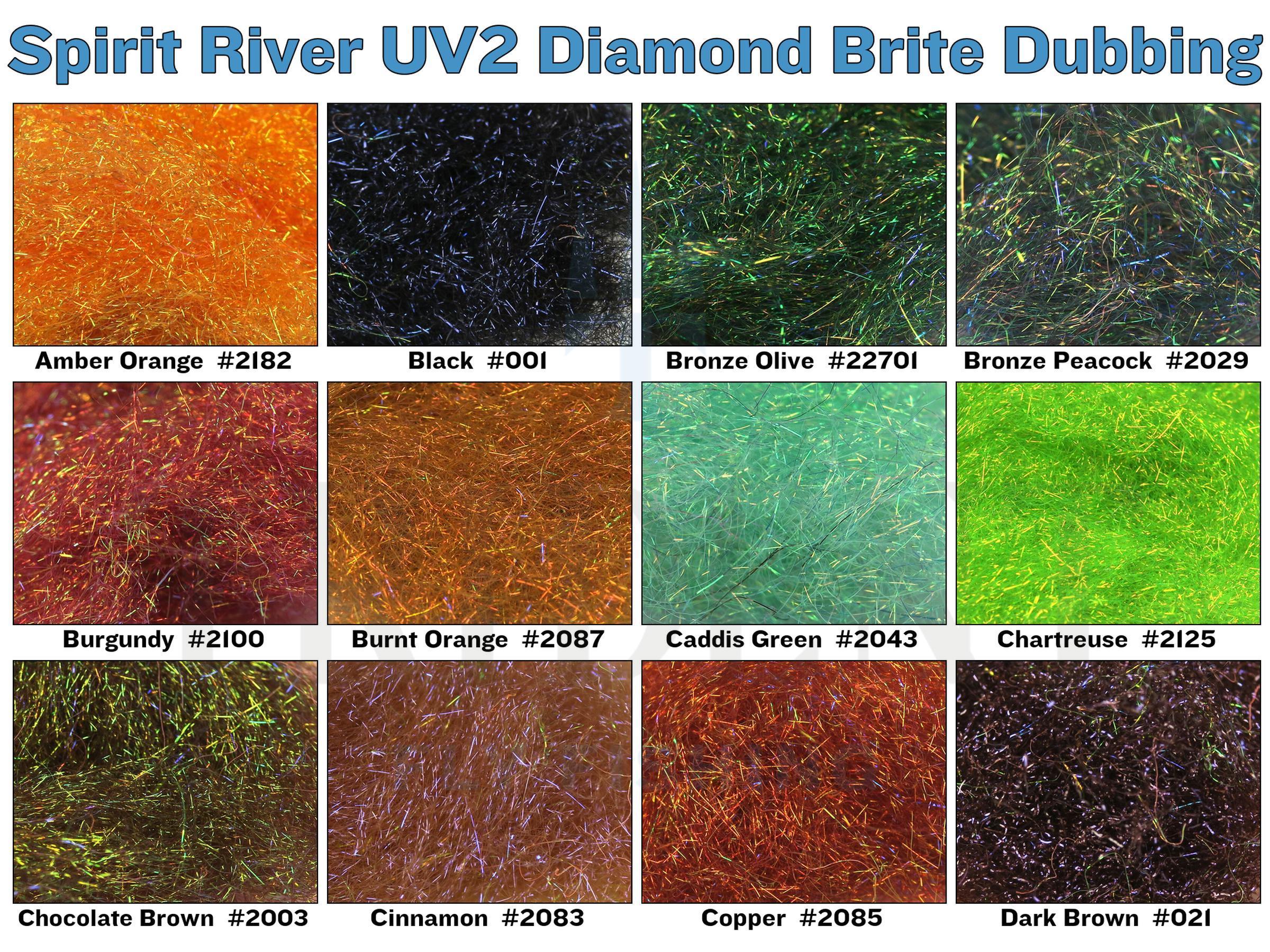 Spirit River UV2 Diamond Brite Dubbing