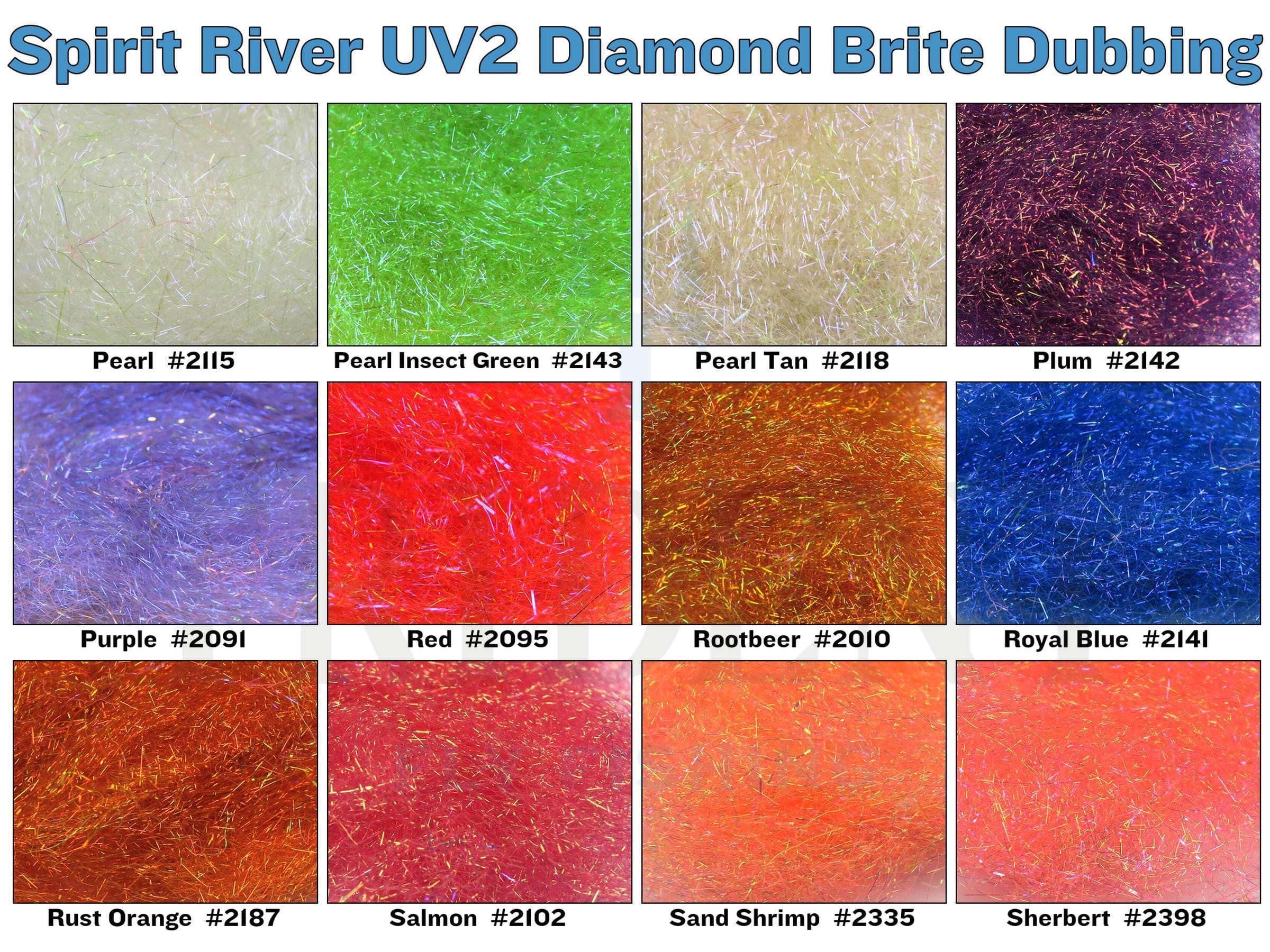 Spirit River UV2 Diamond Brite Dubbing