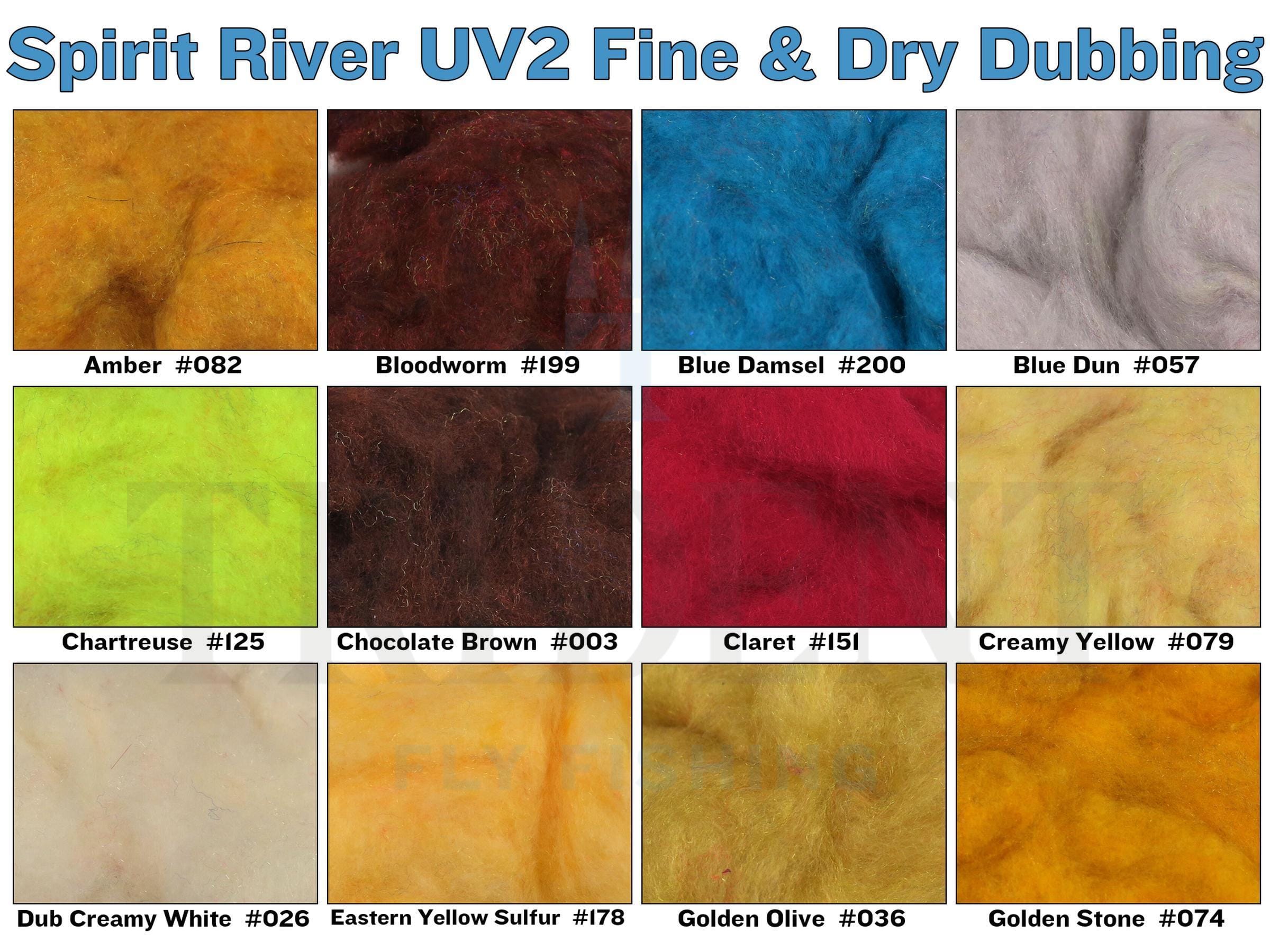 Spirit River UV2 Fine & Dry Dubbing