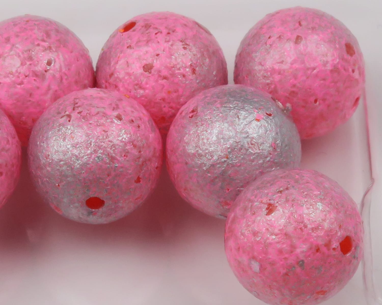 Spirit River UV2 Fusion Blood Drop Egg Beads