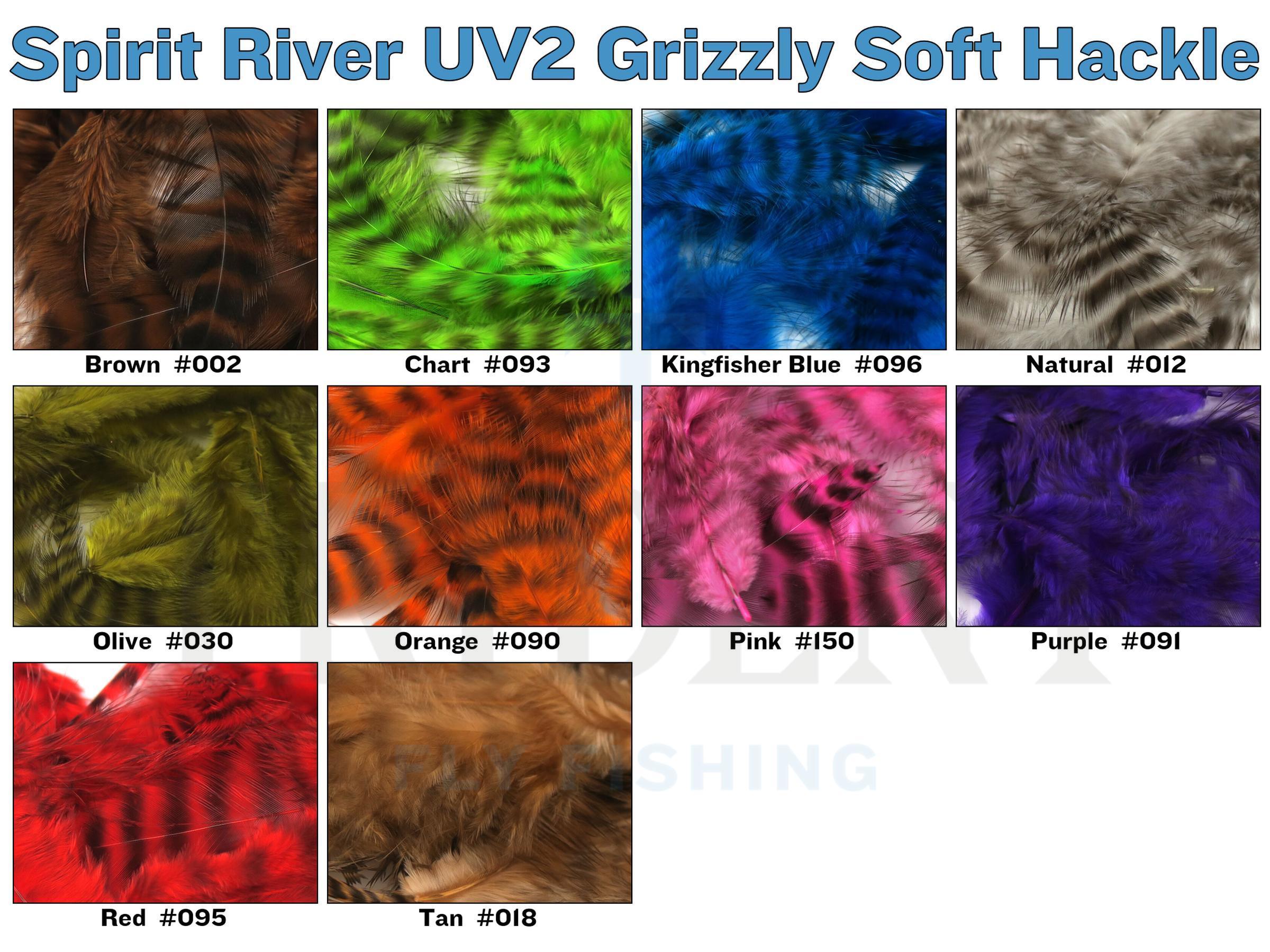 Spirit River UV2 Grizzly Soft Hackle