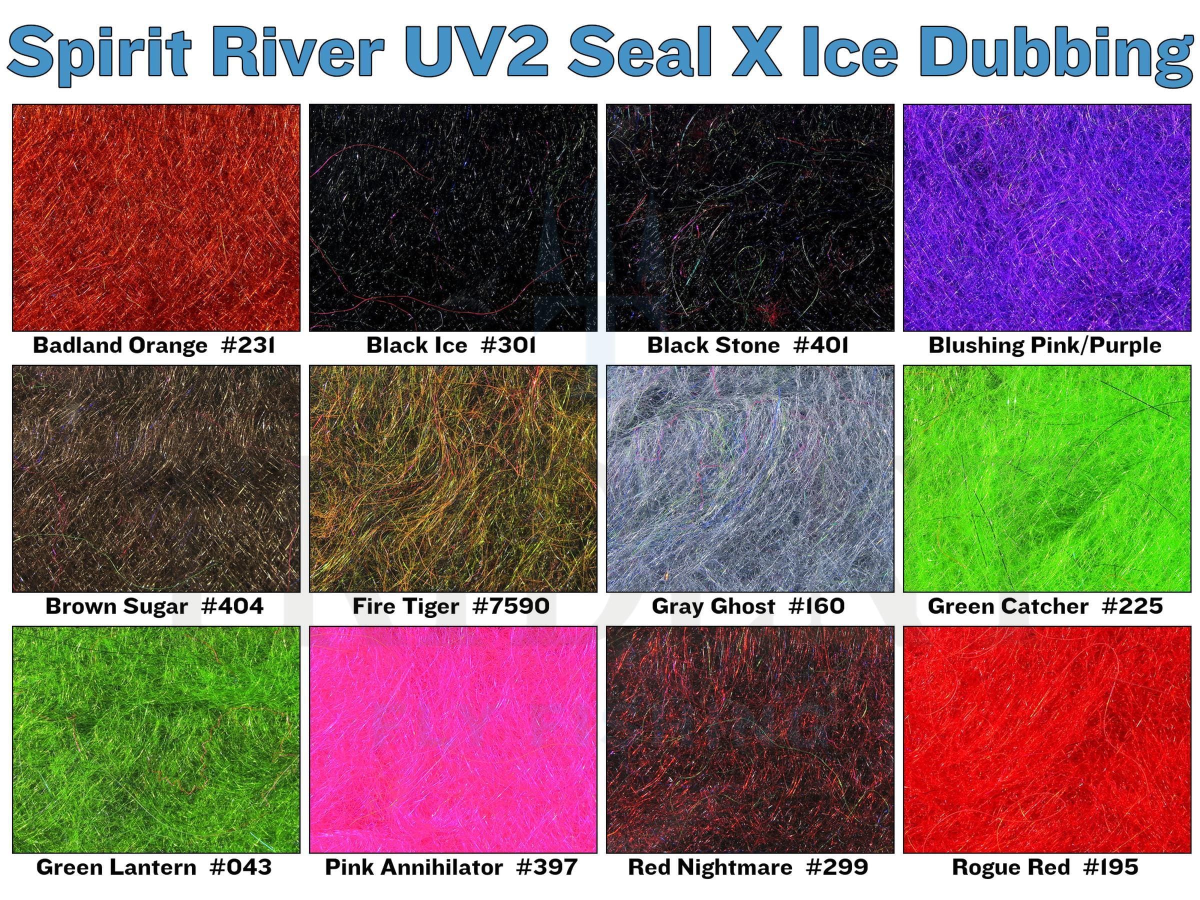 Spirit River UV2 Seal X Ice Dubbing
