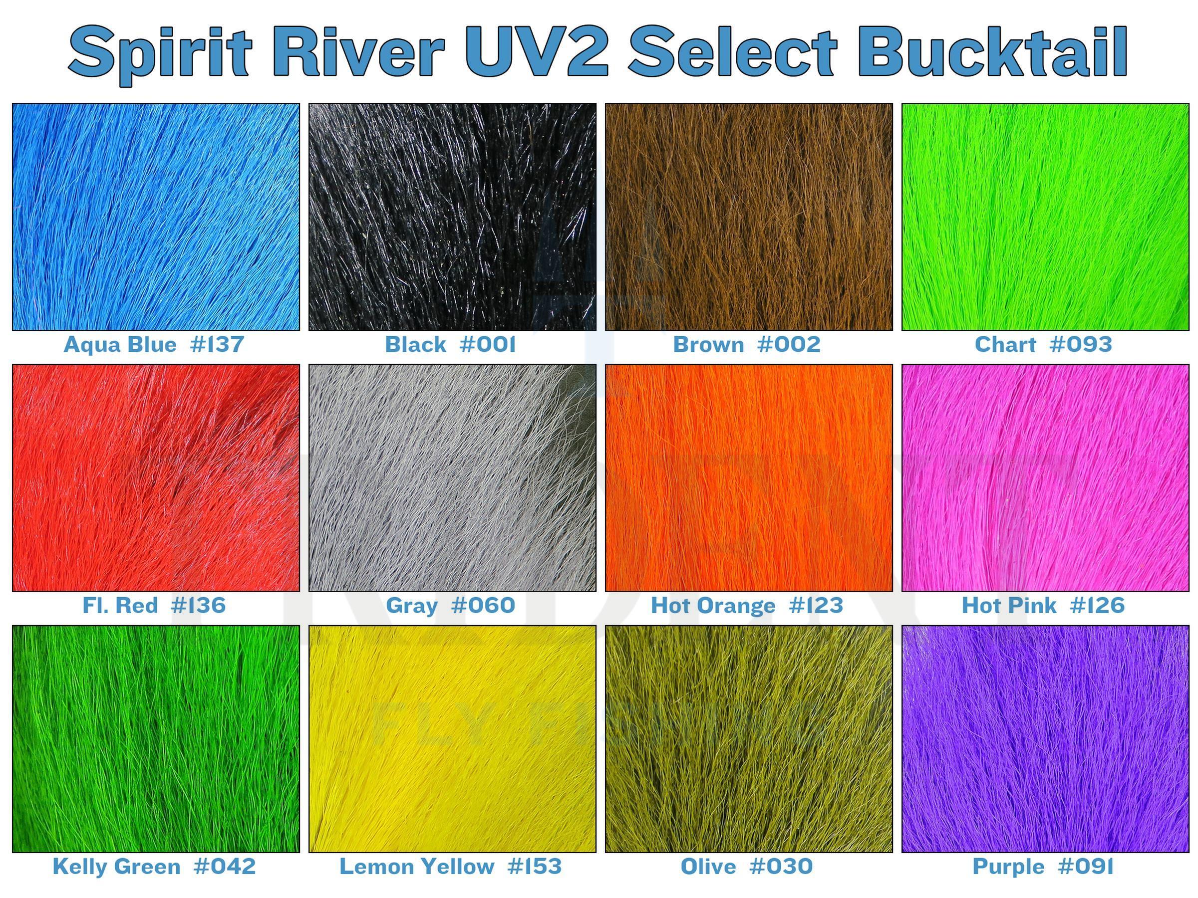 Spirit River UV2 Select Bucktail