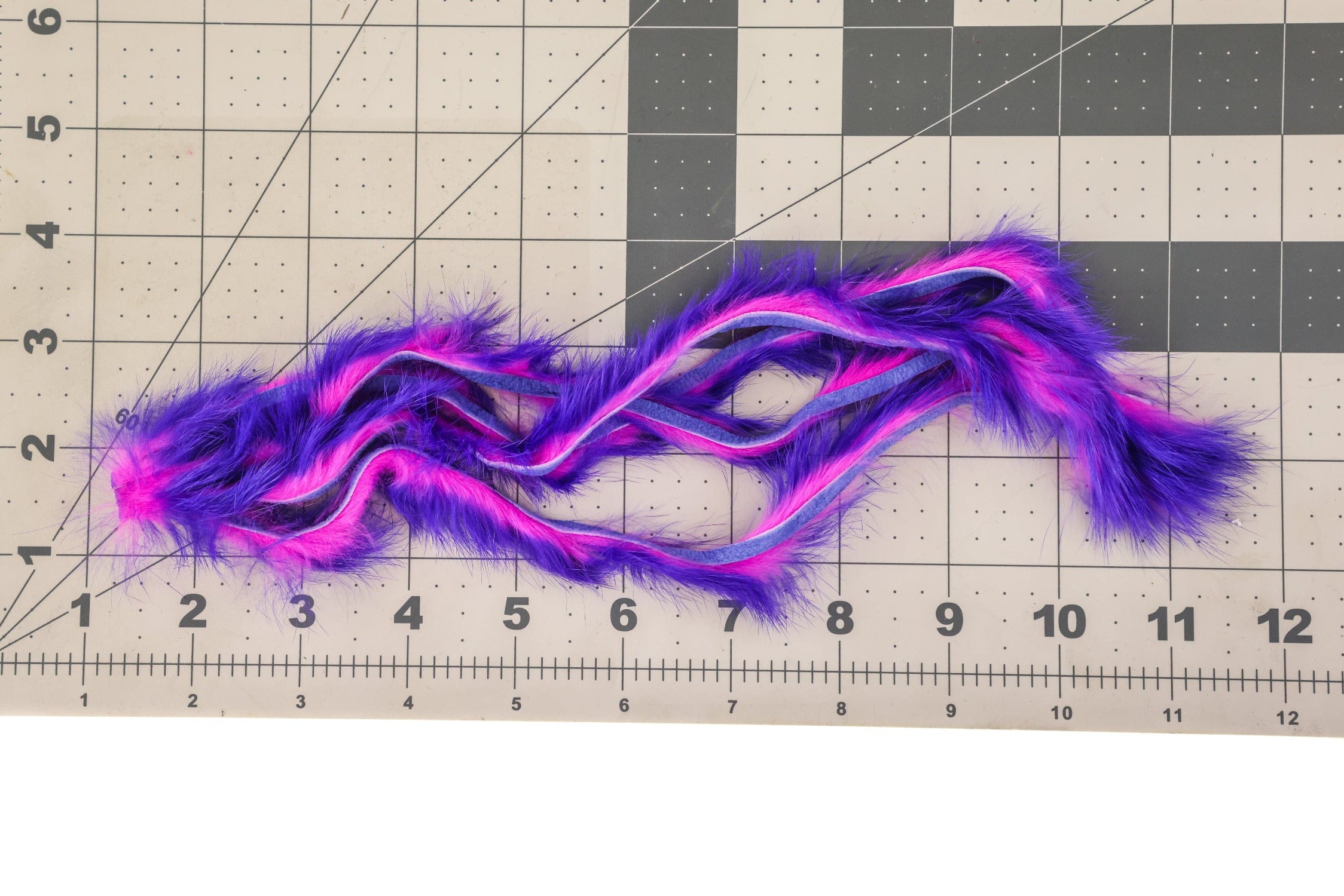 Spirit River UV2 Two-Tone Rabbit Fur Strips