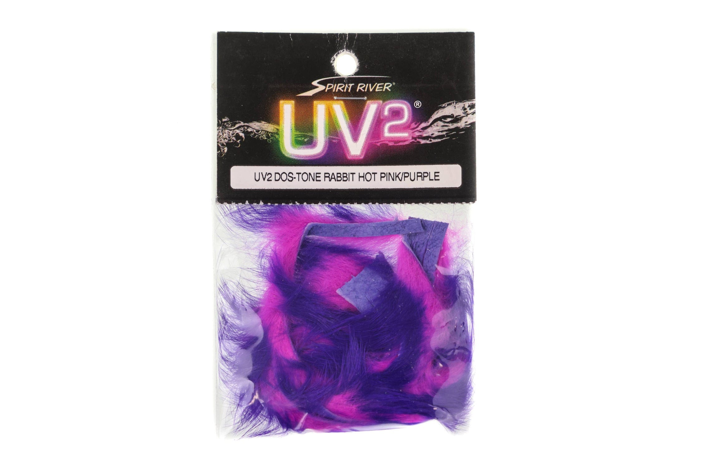 Spirit River UV2 Two-Tone Rabbit Fur Strips