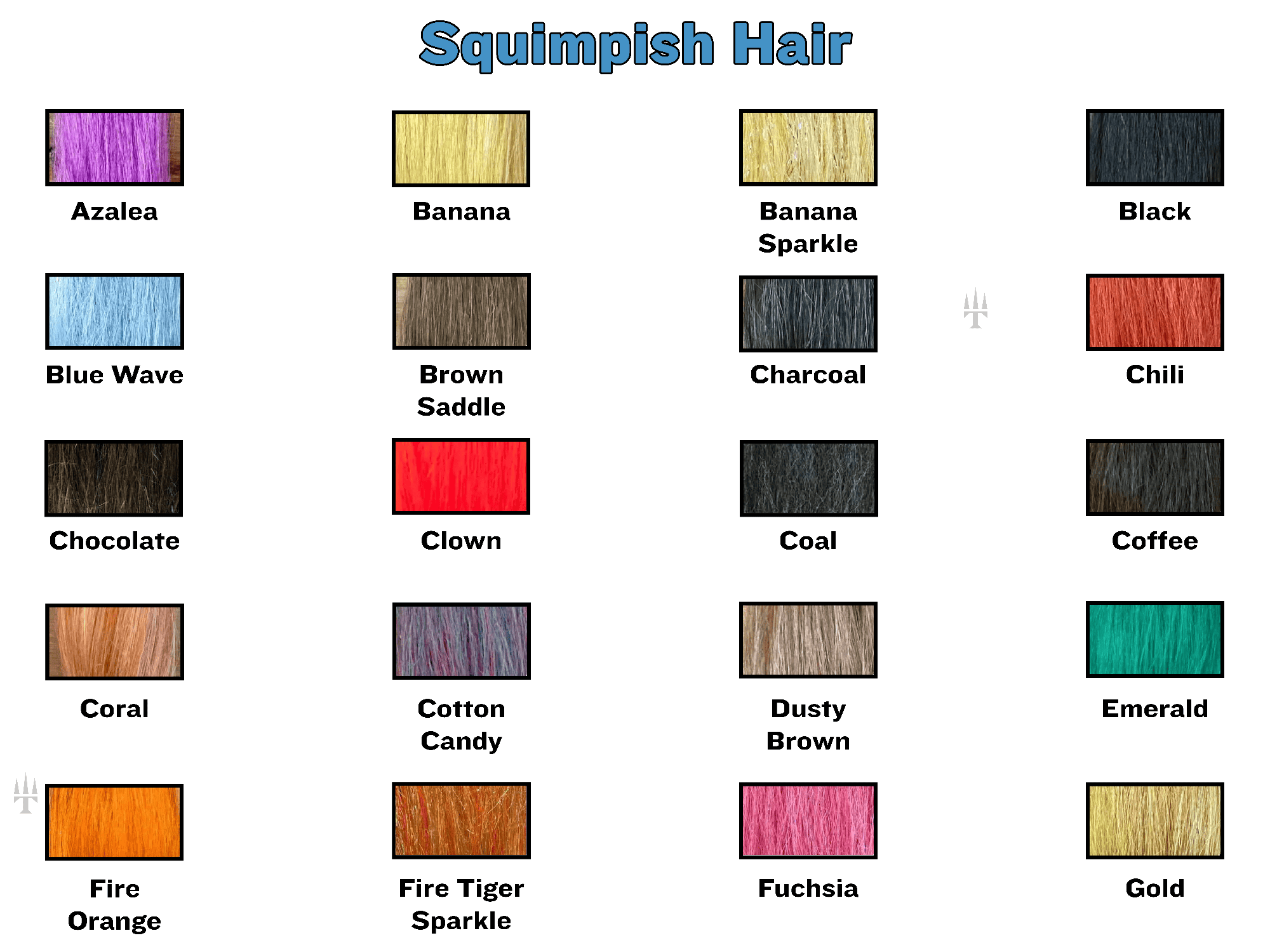 Squimpish Hair Synthetic Fly Tying Material