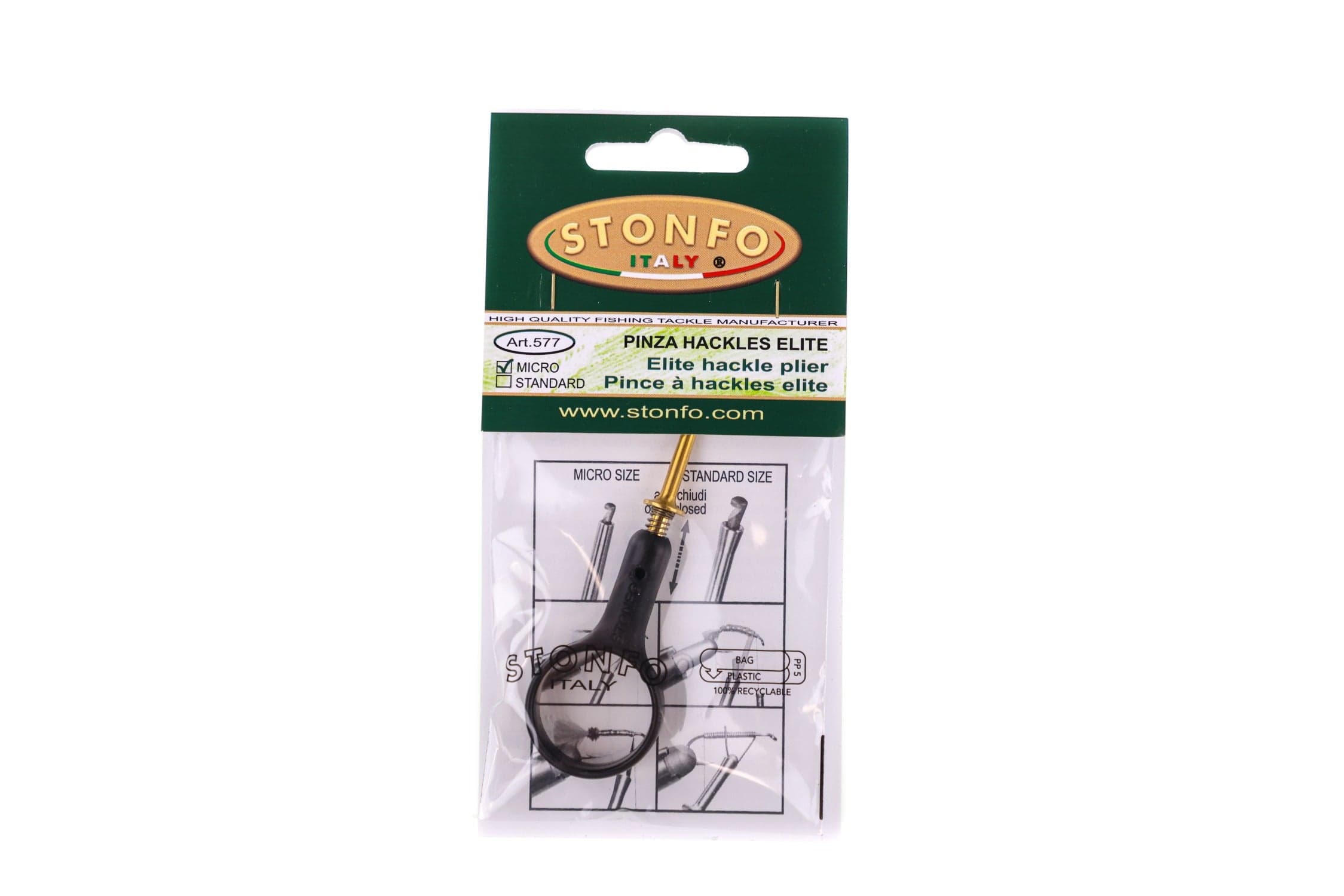 Stonfo Elite Hackle Plier