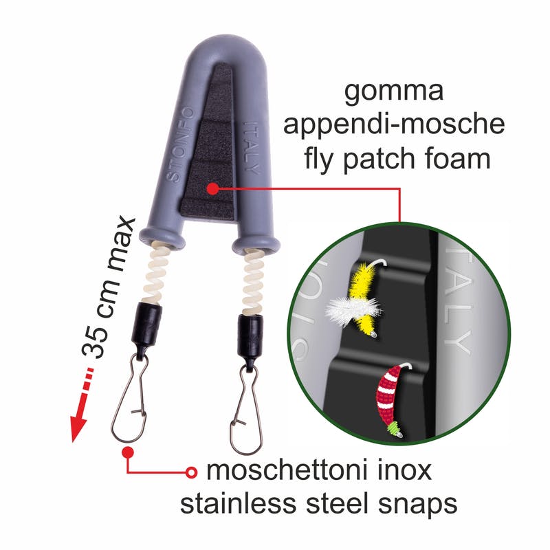 Stonfo Plastic Double Spring Retractor