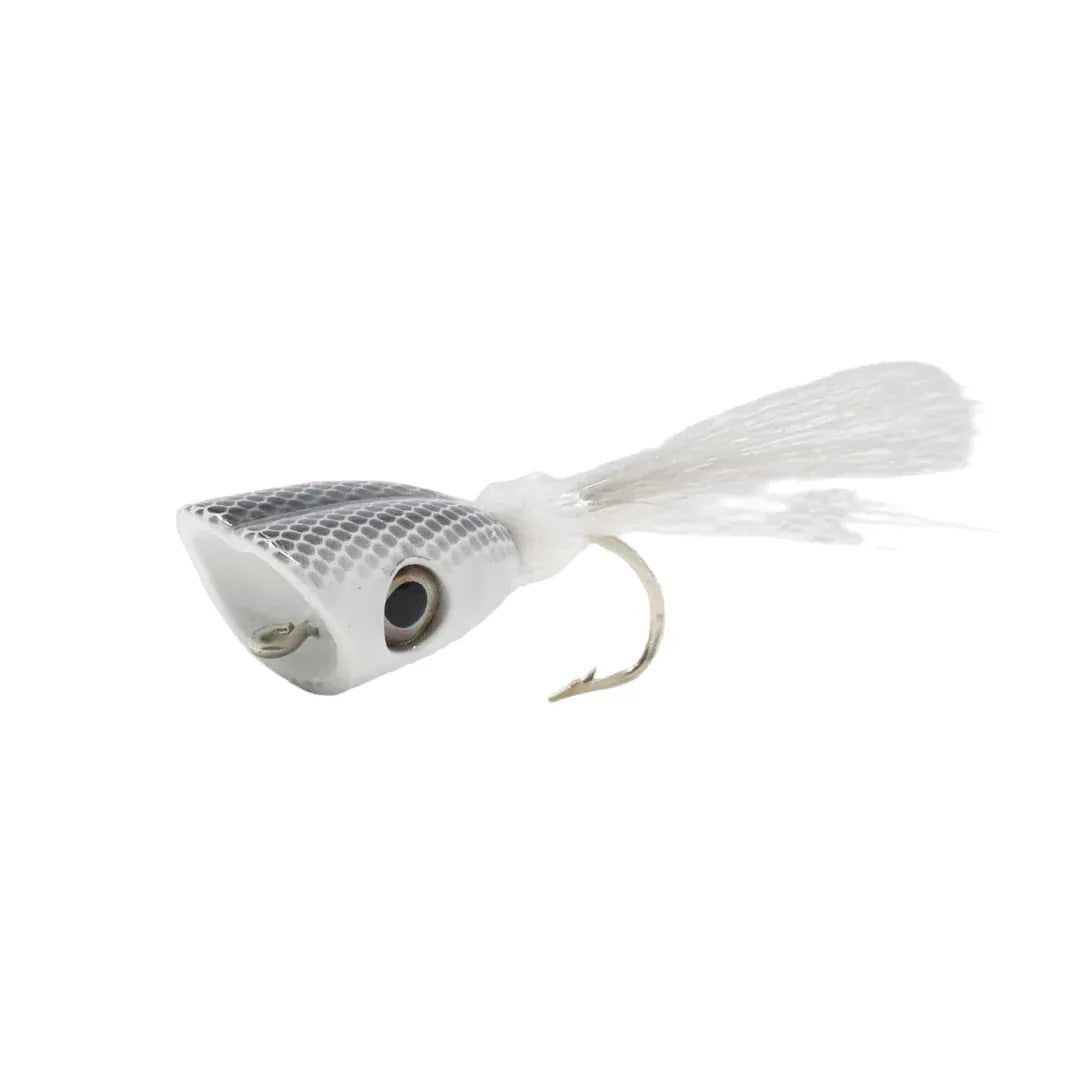 Surface Seducer Double Barrel Baitfish Popper Fly