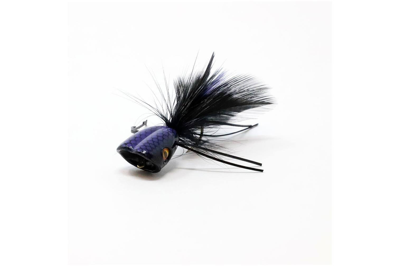 Surface Seducer Double Barrel Bass Bug Popper Fly