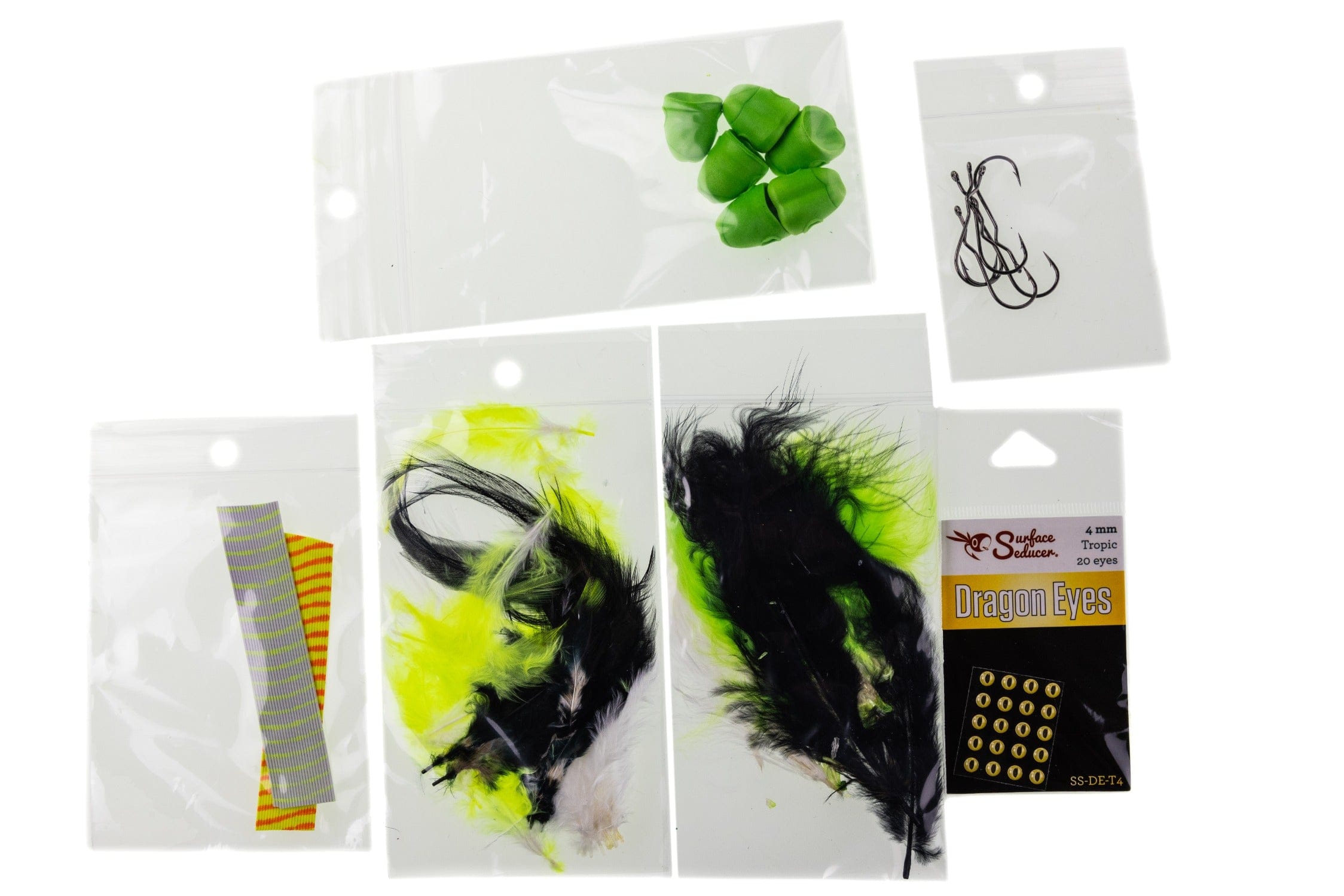 Surface Seducer Bass Bug Fly Tying Kit