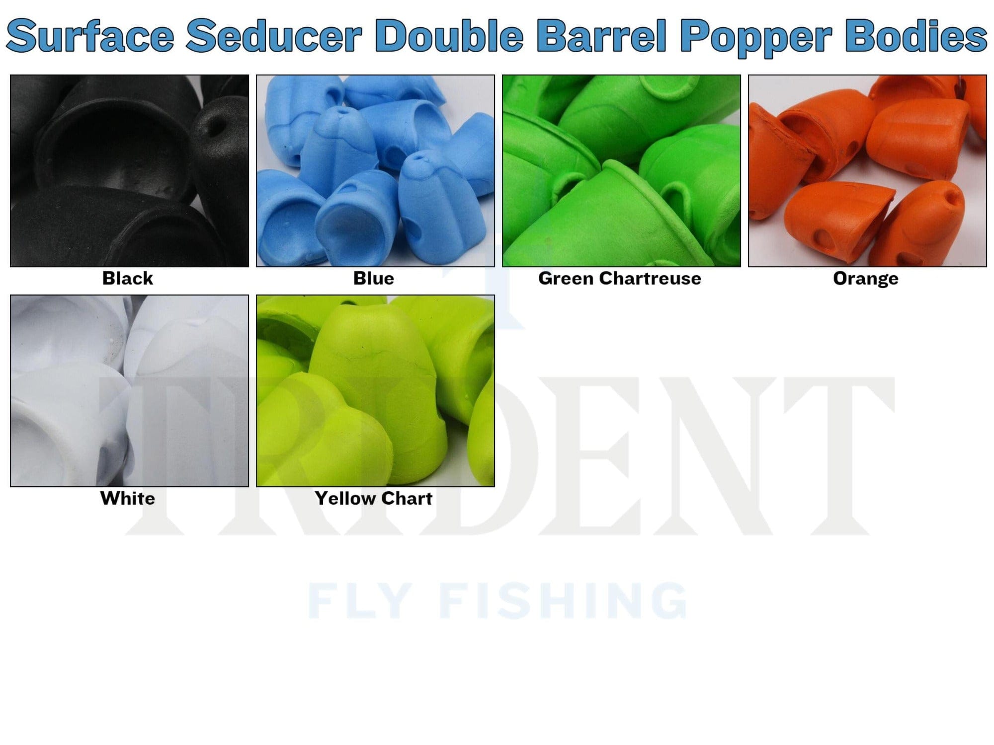 Surface Seducer Double Barrel Popper Bodies