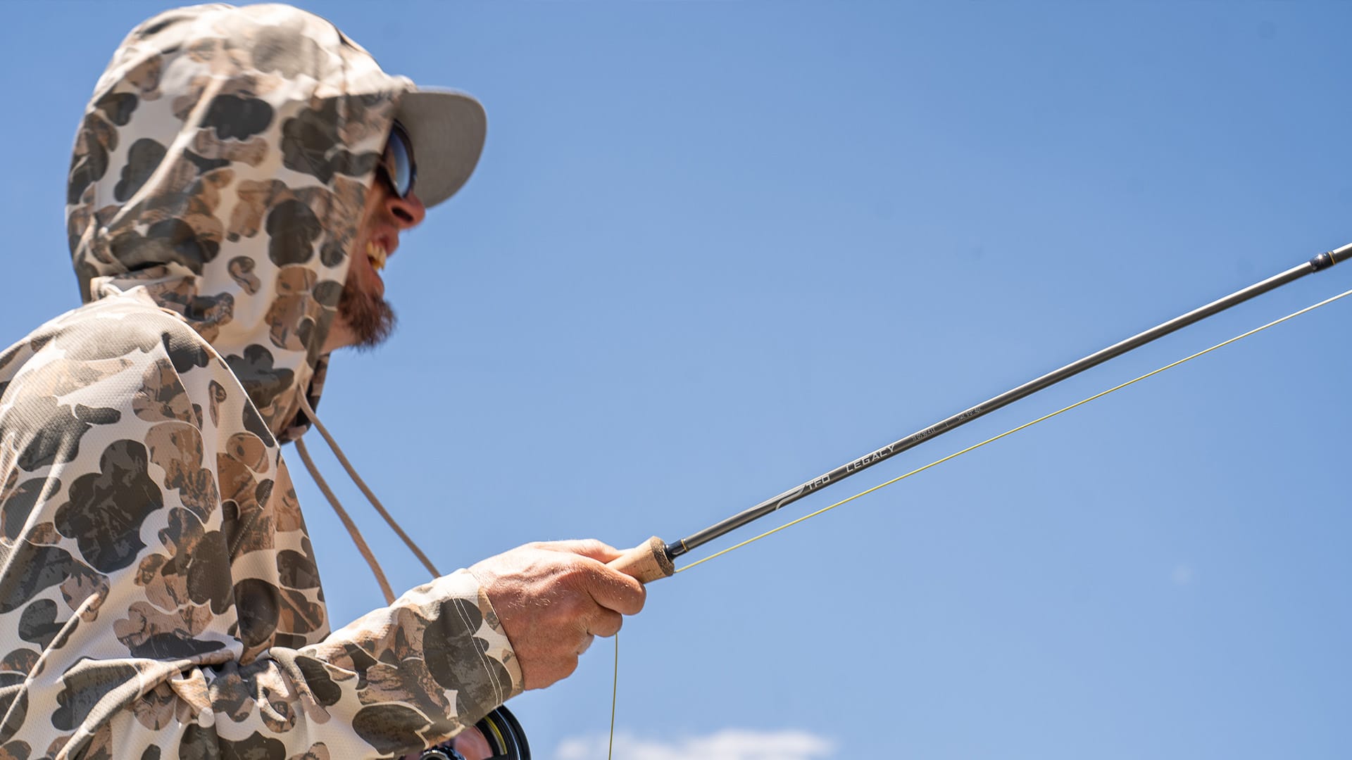 TFO Legacy Fly Rod blank and guide detail