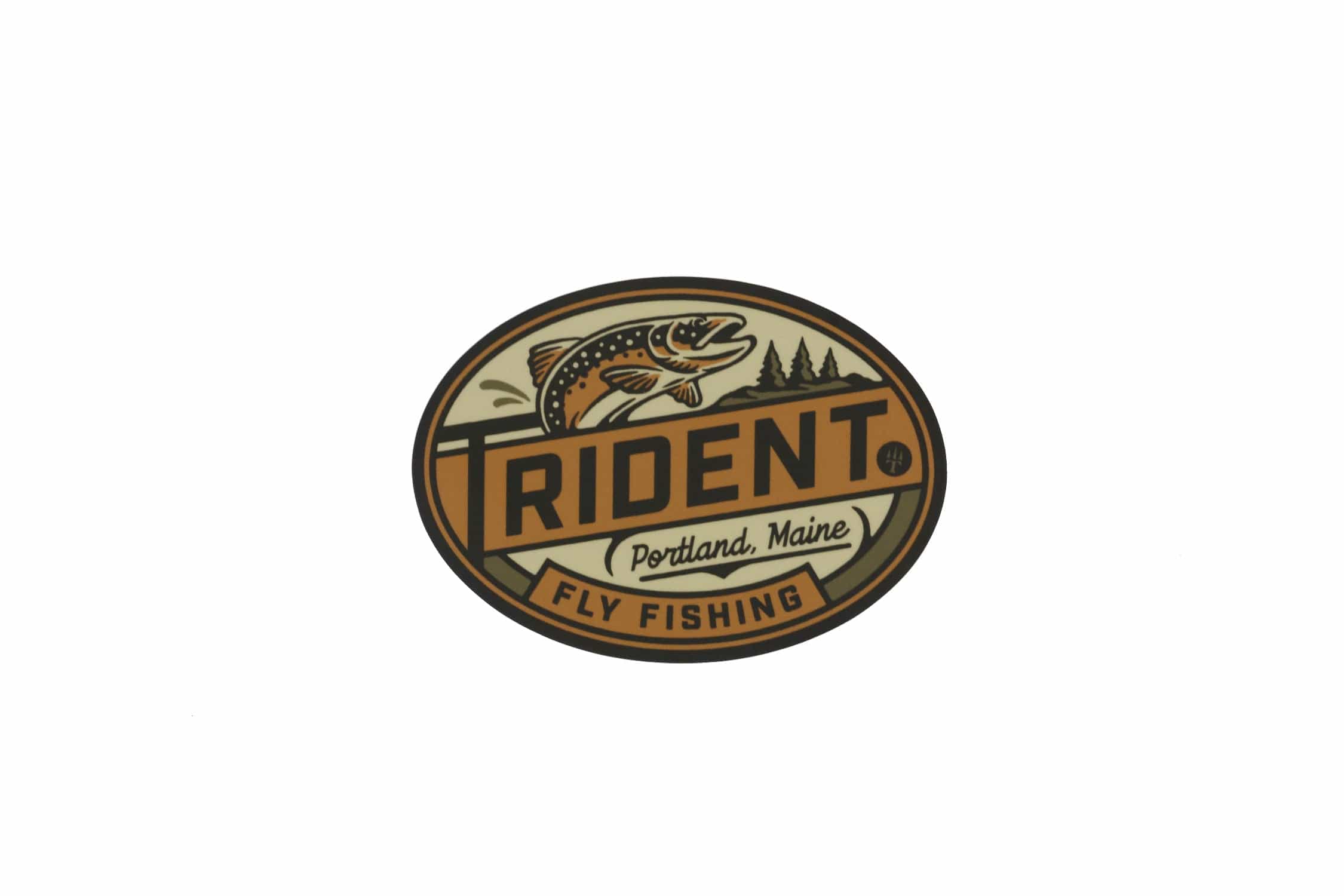 Trident Heritage Sticker | Trident Fly Fishing